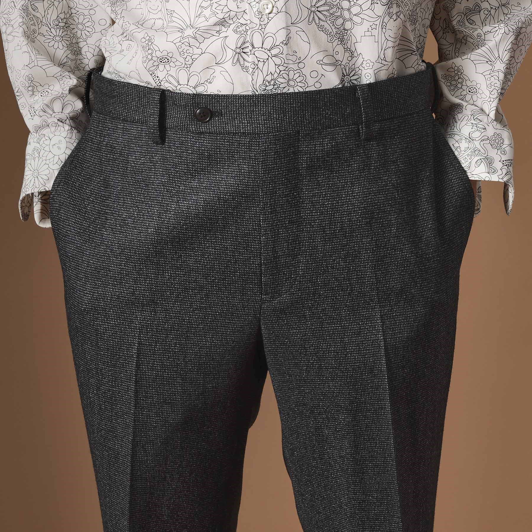 40CARATS&525「【Sサイズ～】ピンチェックミルドスラックス」|その他|