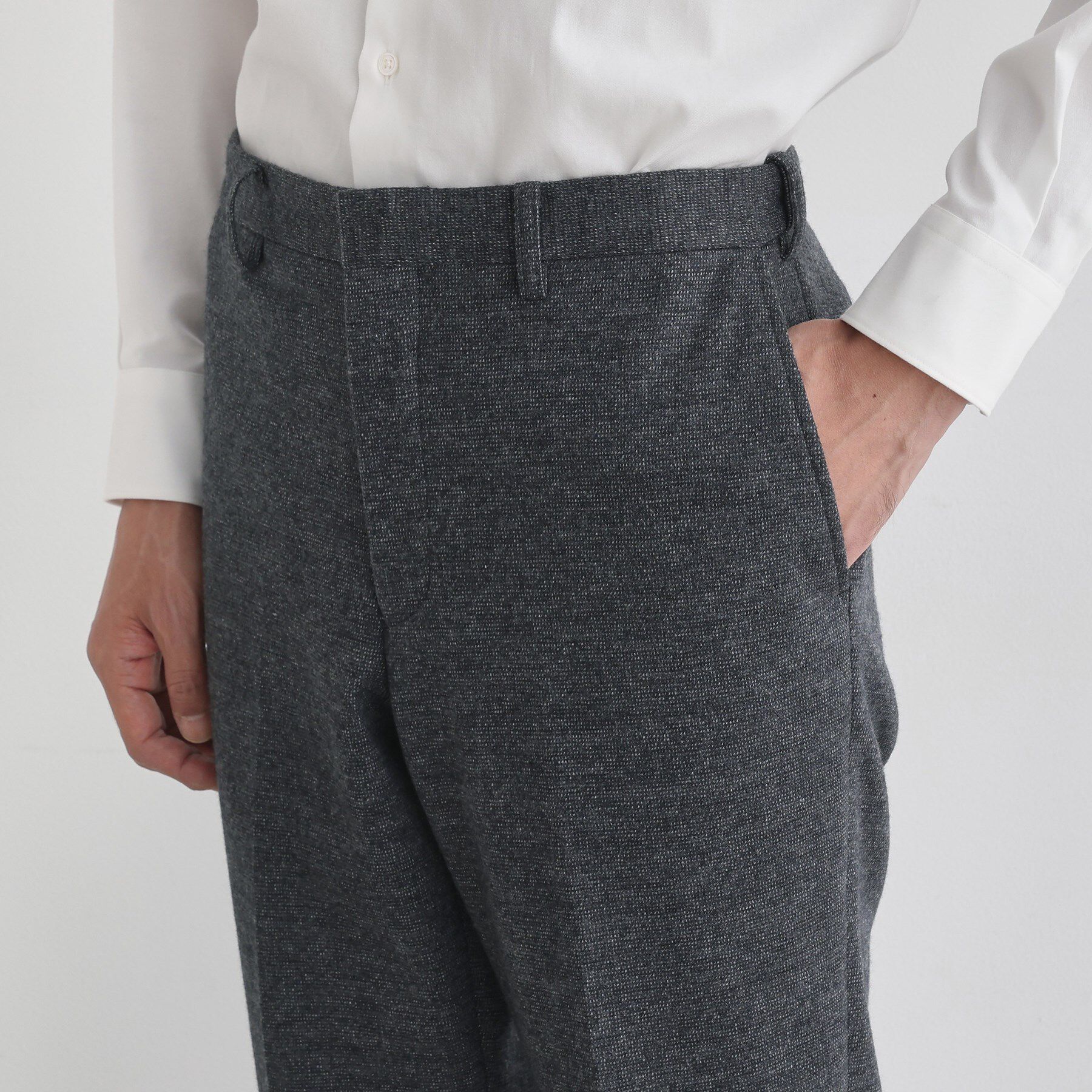 TAKEO KIKUCHI「【Sサイズ～】尾州織 ピンヘッドムリネ パンツ」|その他|