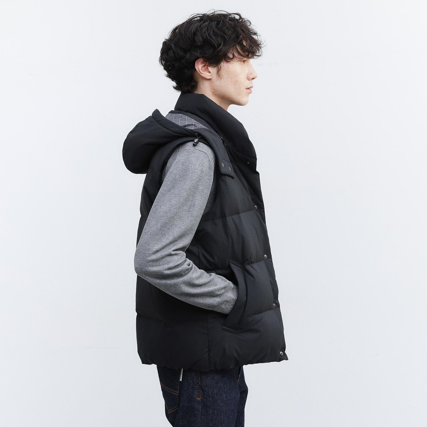 TAKEO KIKUCHI「【袖取り外し可】デタッチャブル ダウンブルゾン」|ダウン|