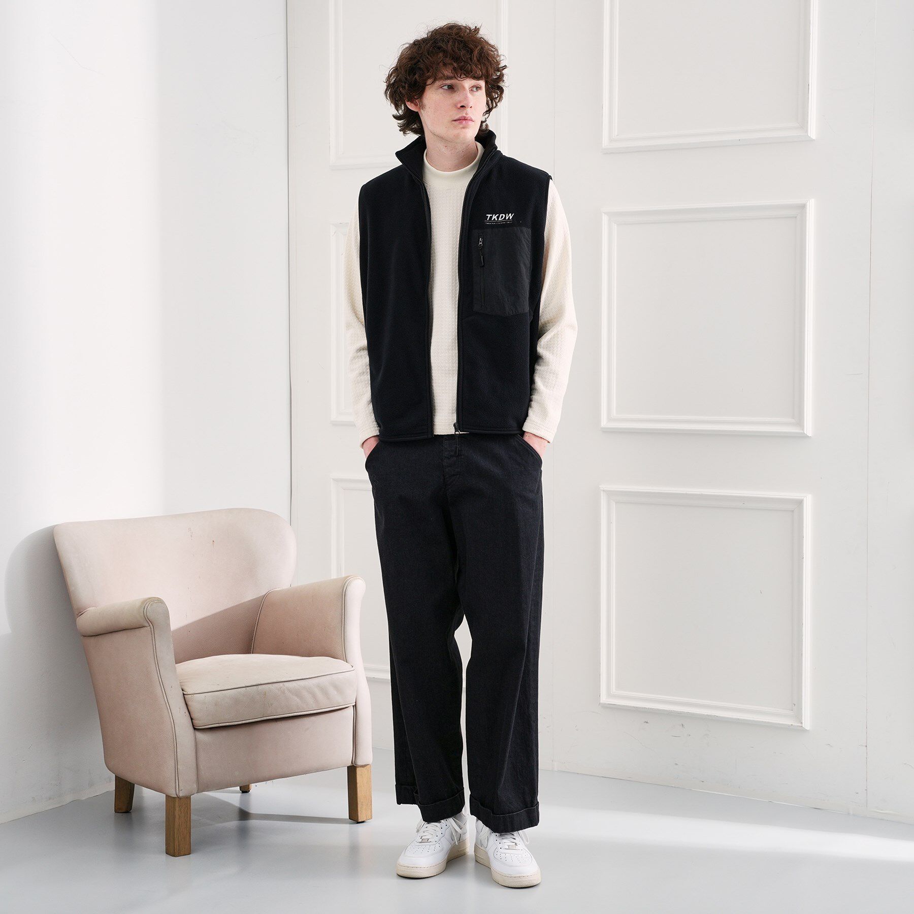 TAKEO KIKUCHI「TKDWフリースベスト」|ベスト・ジレ|
