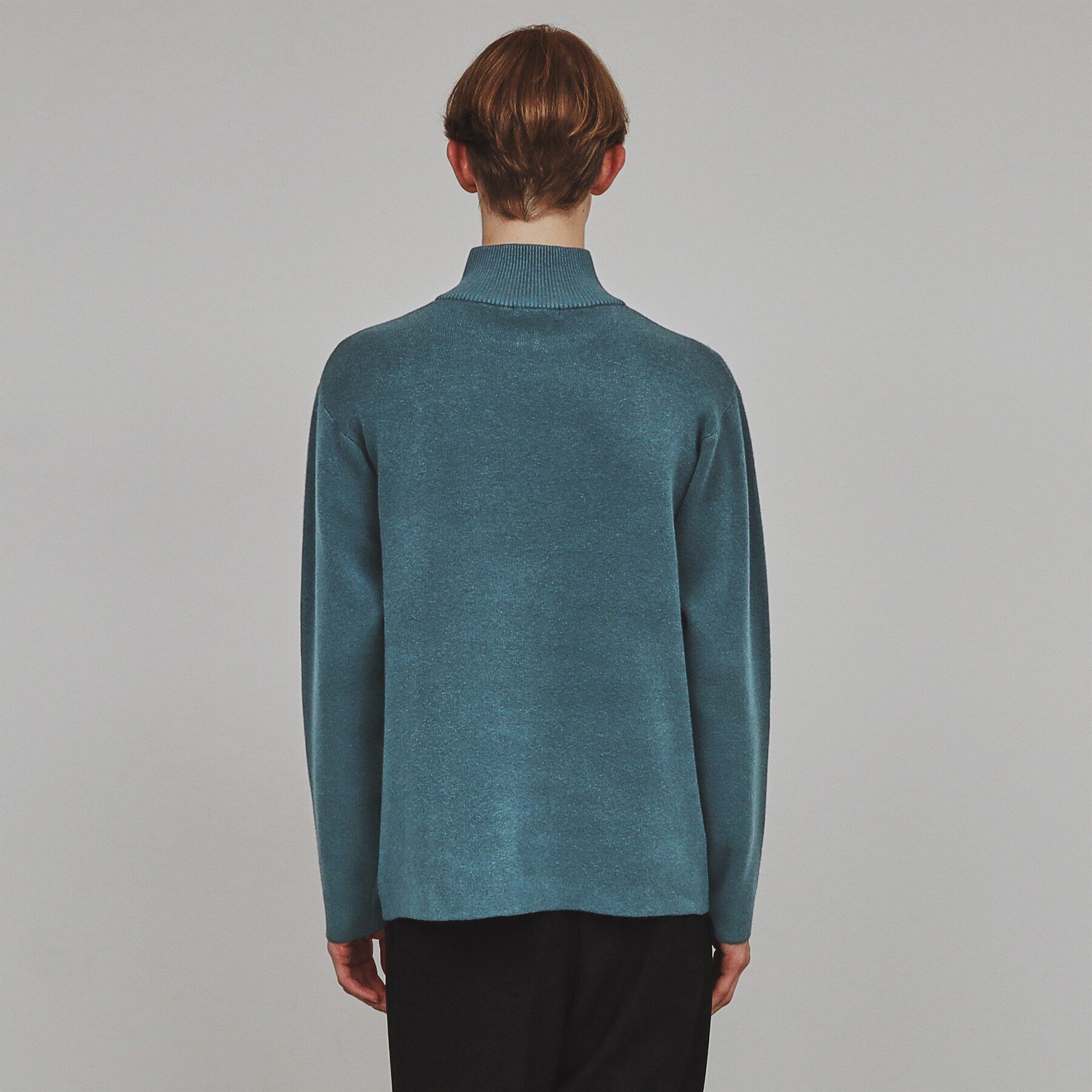 tk.TAKEO KIKUCHI「もちもちハーフジップニット」|ニット・セーター|