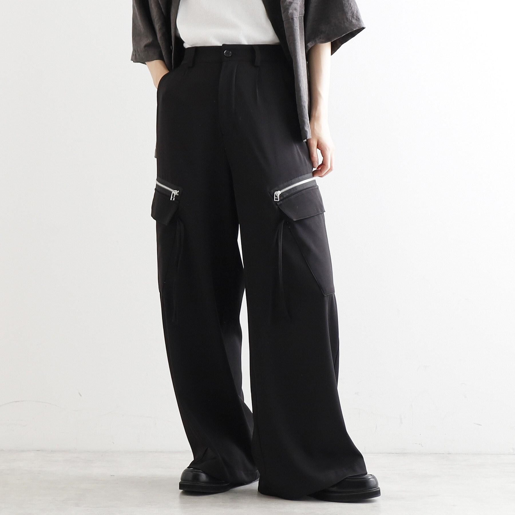 tk.TAKEO KIKUCHI「AラインサイドZIPカーゴパンツ」|その他|