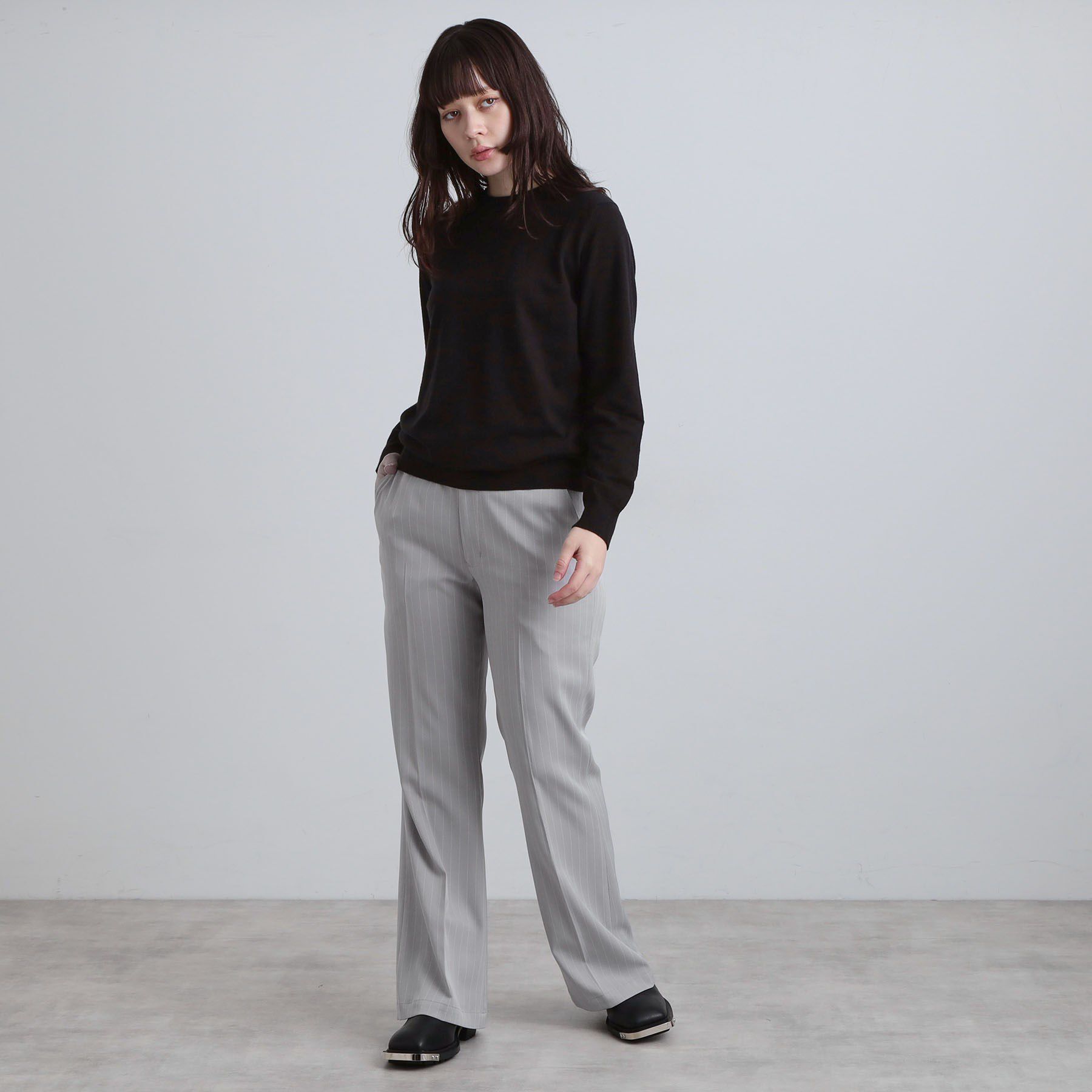 tk.TAKEO KIKUCHI「ピンストライプフレアスラックス」|その他|