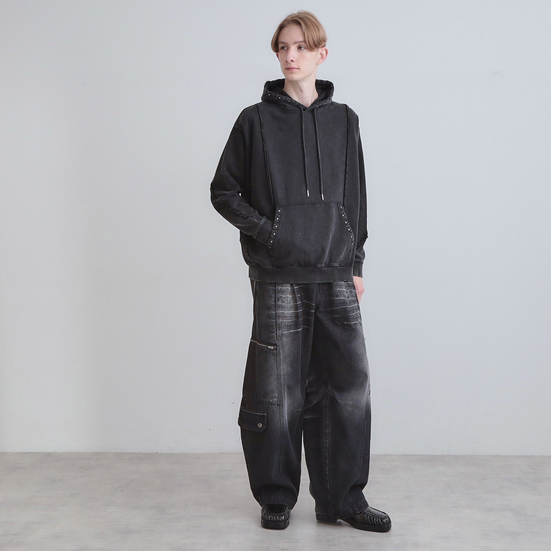 tk.TAKEO KIKUCHI「ヘヴィウェイトヴィンテージプルパーカ」|パーカー|