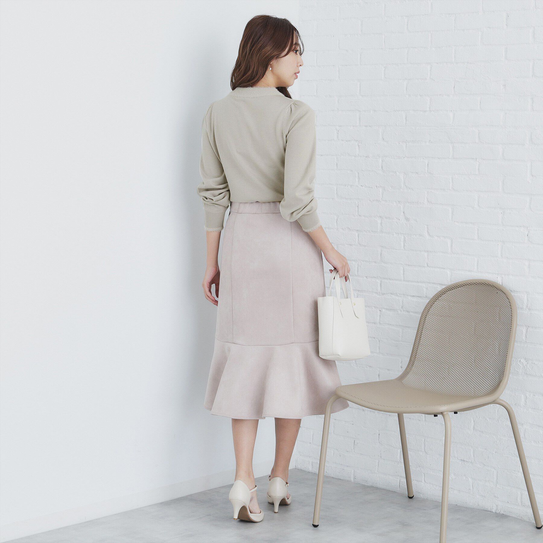 index「《6color/XS-LLsize》リボン取り外し2WAY フェザーリボンニット【洗濯機洗い可】」|ニット・セーター|