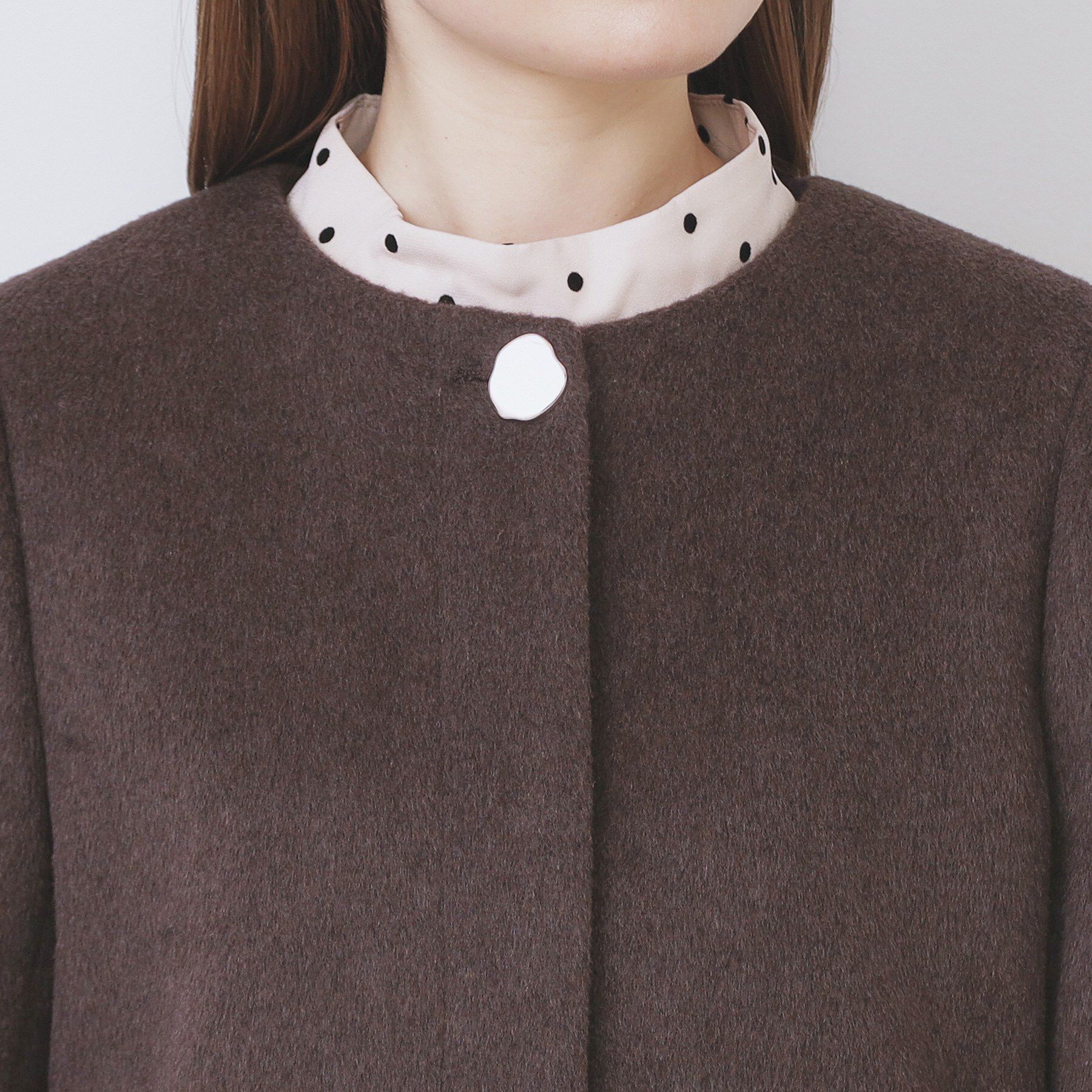 index「ノーカラーショートコート」|ノーカラーコート|