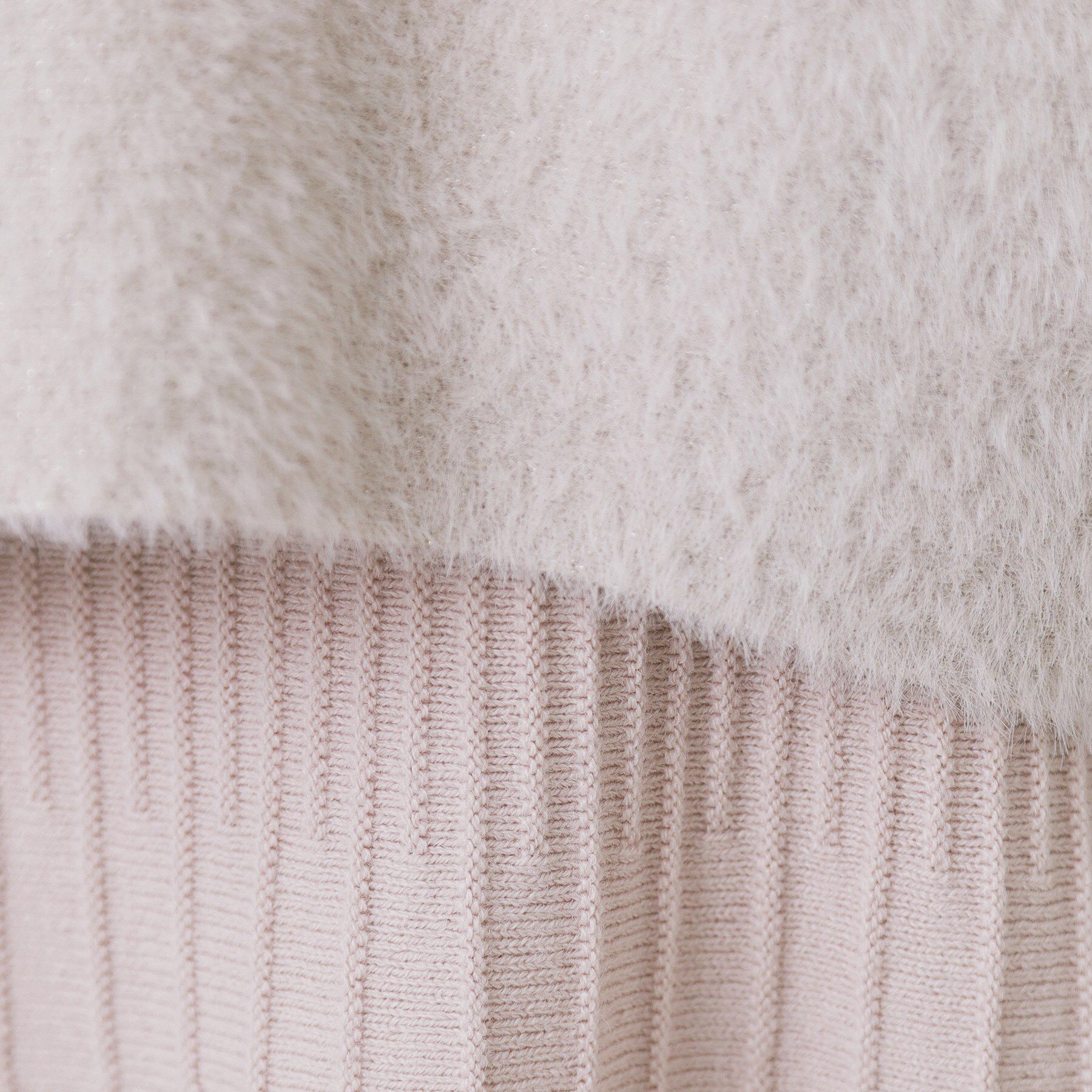 index「ラメフェザープルオーバーセット ニットワンピース【洗濯機OK】《XS～LL》」|スーツ|