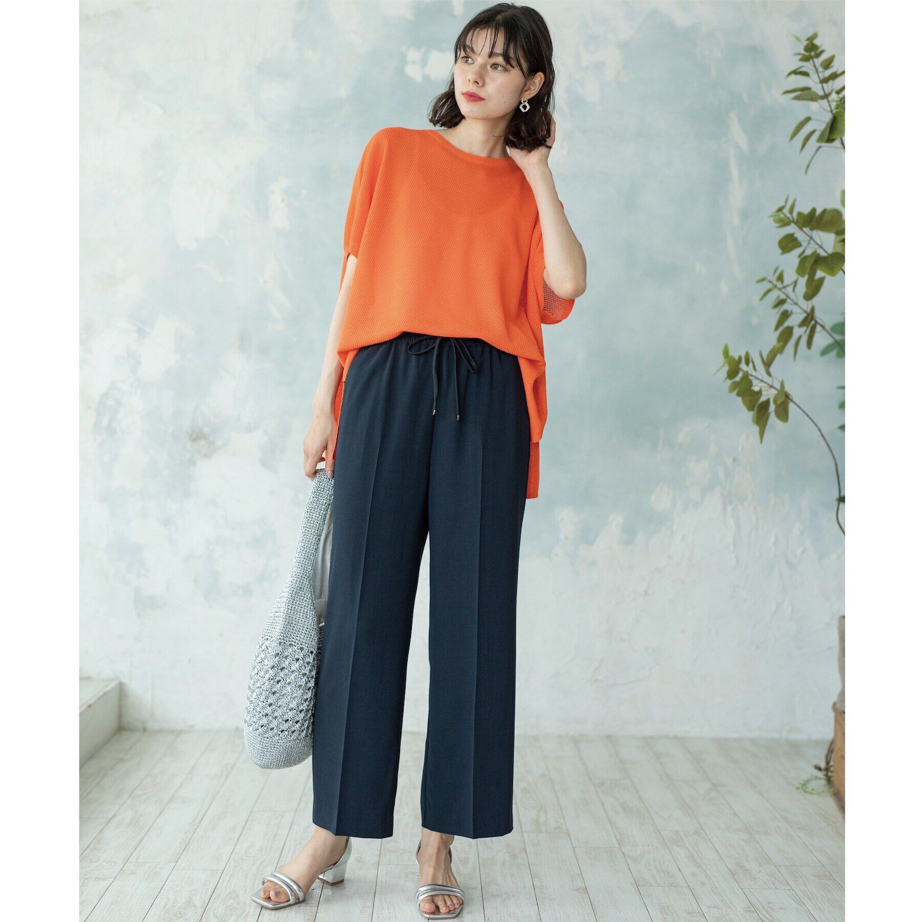 OPAQUE.CLIP「≪SS-LLsize≫ ストレッチ美脚イージーワイドパンツ/セットアップ対応【防シワ/抗ピル/洗濯機」|その他|