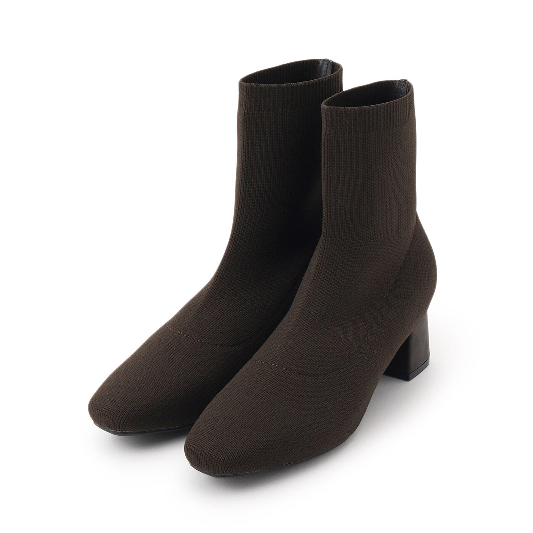 OPAQUE.CLIP「【カップインソール】ニットショートブーツ」|ショートブーツ|