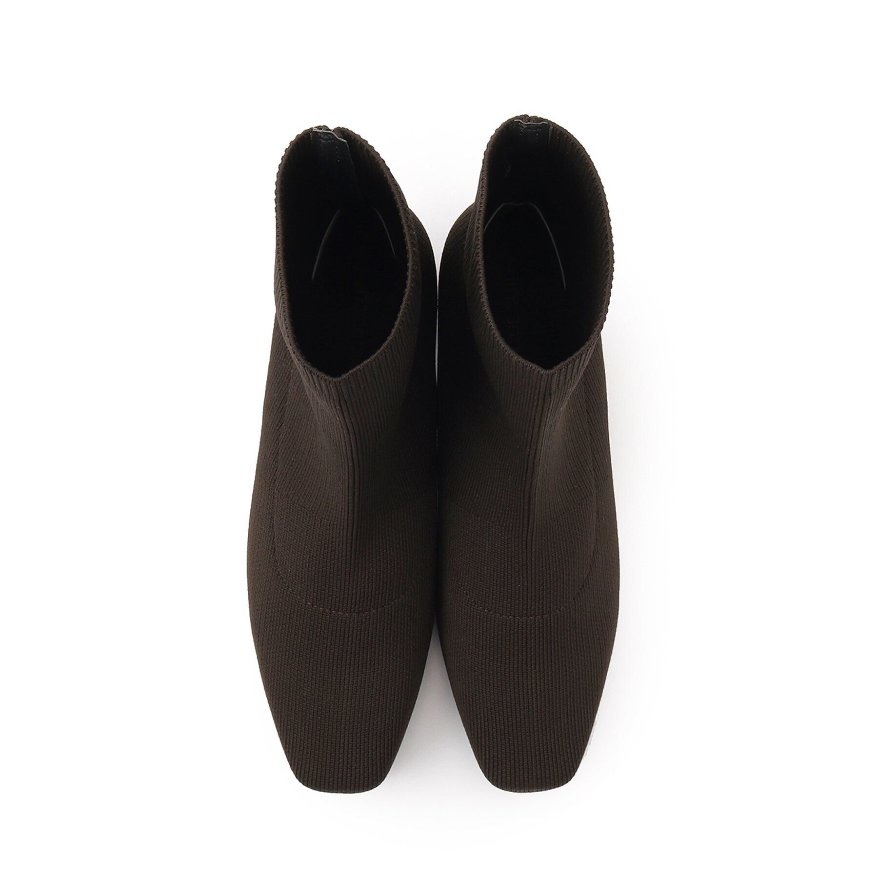 OPAQUE.CLIP「【カップインソール】ニットショートブーツ」|ショートブーツ|