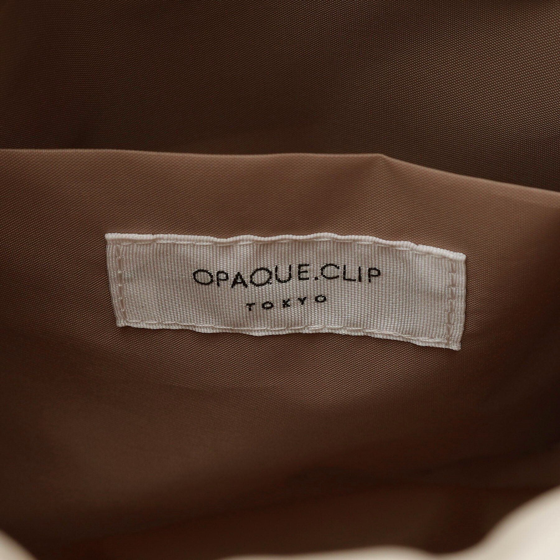 OPAQUE.CLIP「【長さ調整可能】合皮ティアードフリルミニショルダーバッグ」|ショルダー・メッセンジャー|