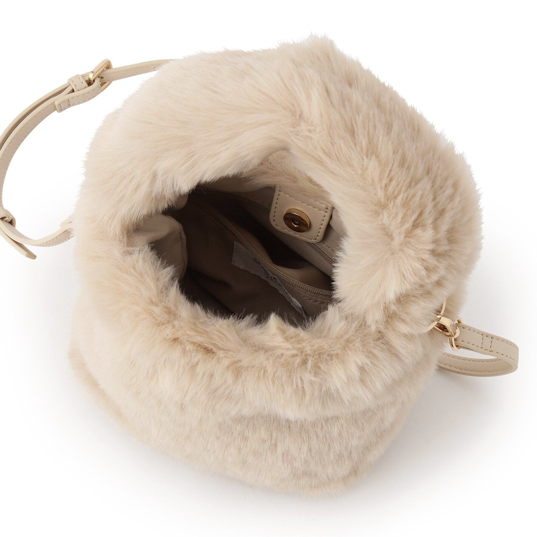 OPAQUE.CLIP「【2WAY】フェイクファーショルダーバッグ」|ショルダー・メッセンジャー|
