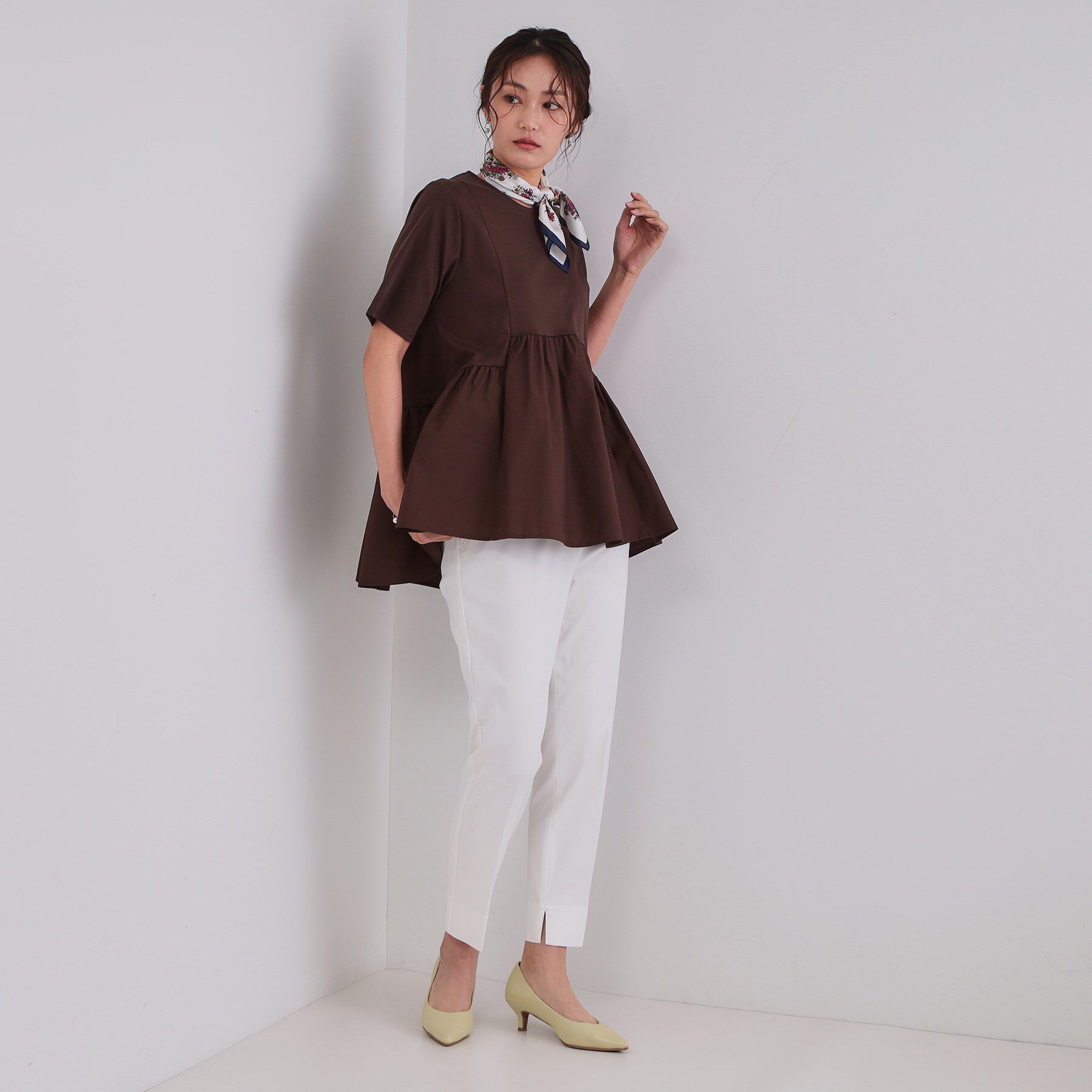 OPAQUE.CLIP「ハイストレッチイージースティックパンツ【洗濯機洗い可】」|その他|