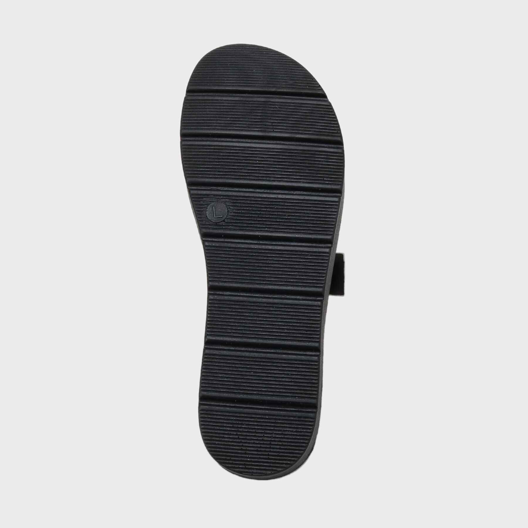 OPAQUE.CLIP「ビジューバックルダブルベルトサンダル」|サンダル|