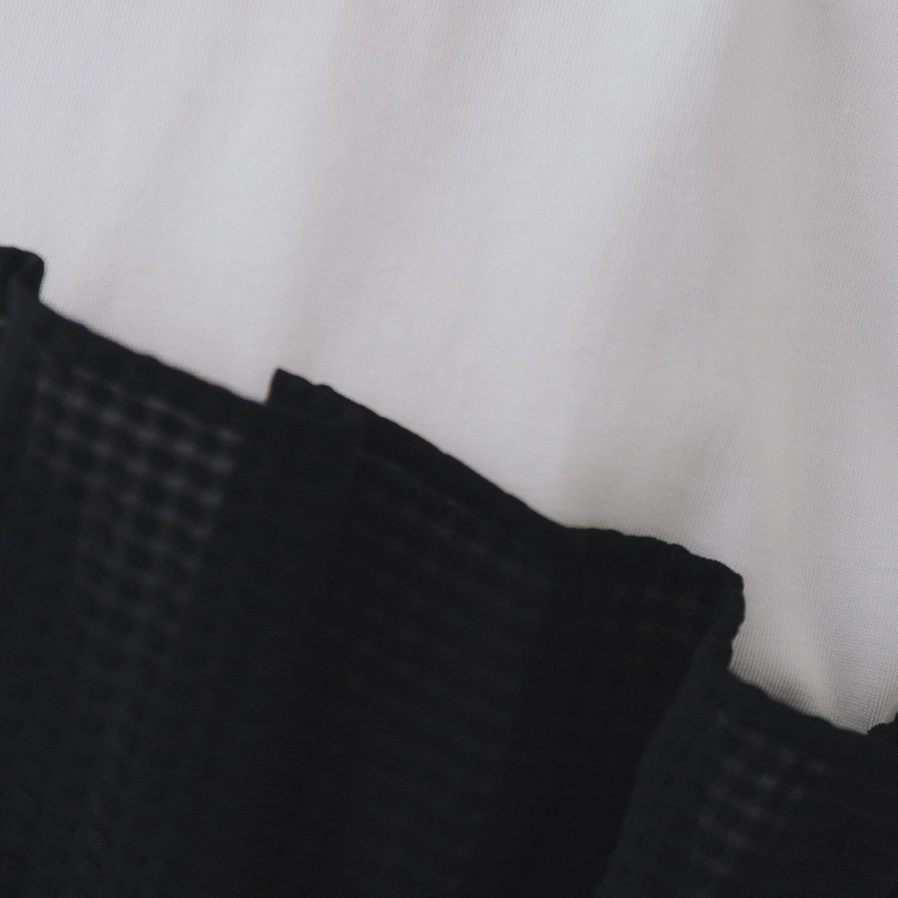 OPAQUE.CLIP「シアーギンガムドッキングペプラムカットソー【洗濯機洗い可】」|Tシャツ・カットソー|