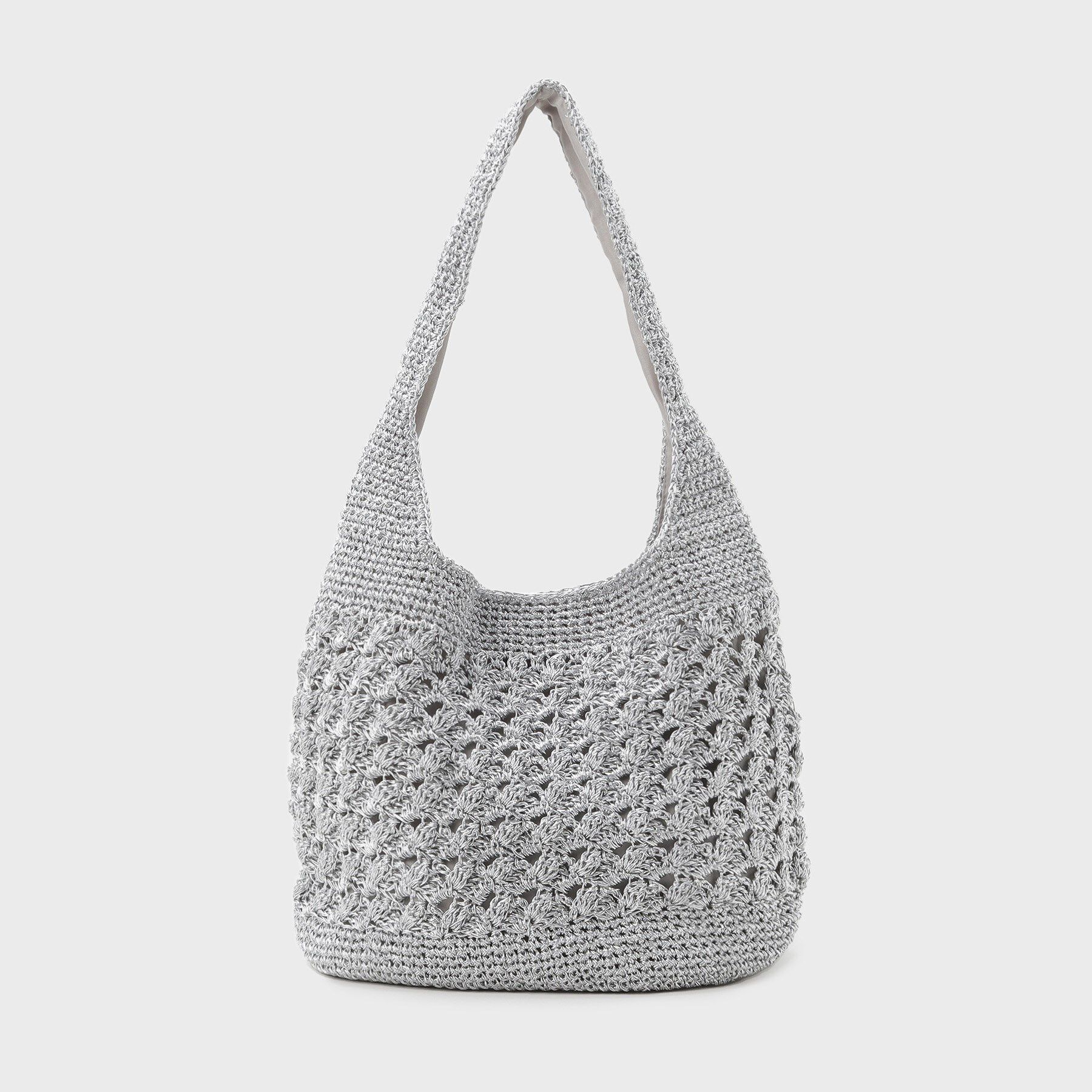 OPAQUE.CLIP「カギ針ラメワンショルダーバッグ」|ショルダー・メッセンジャー|