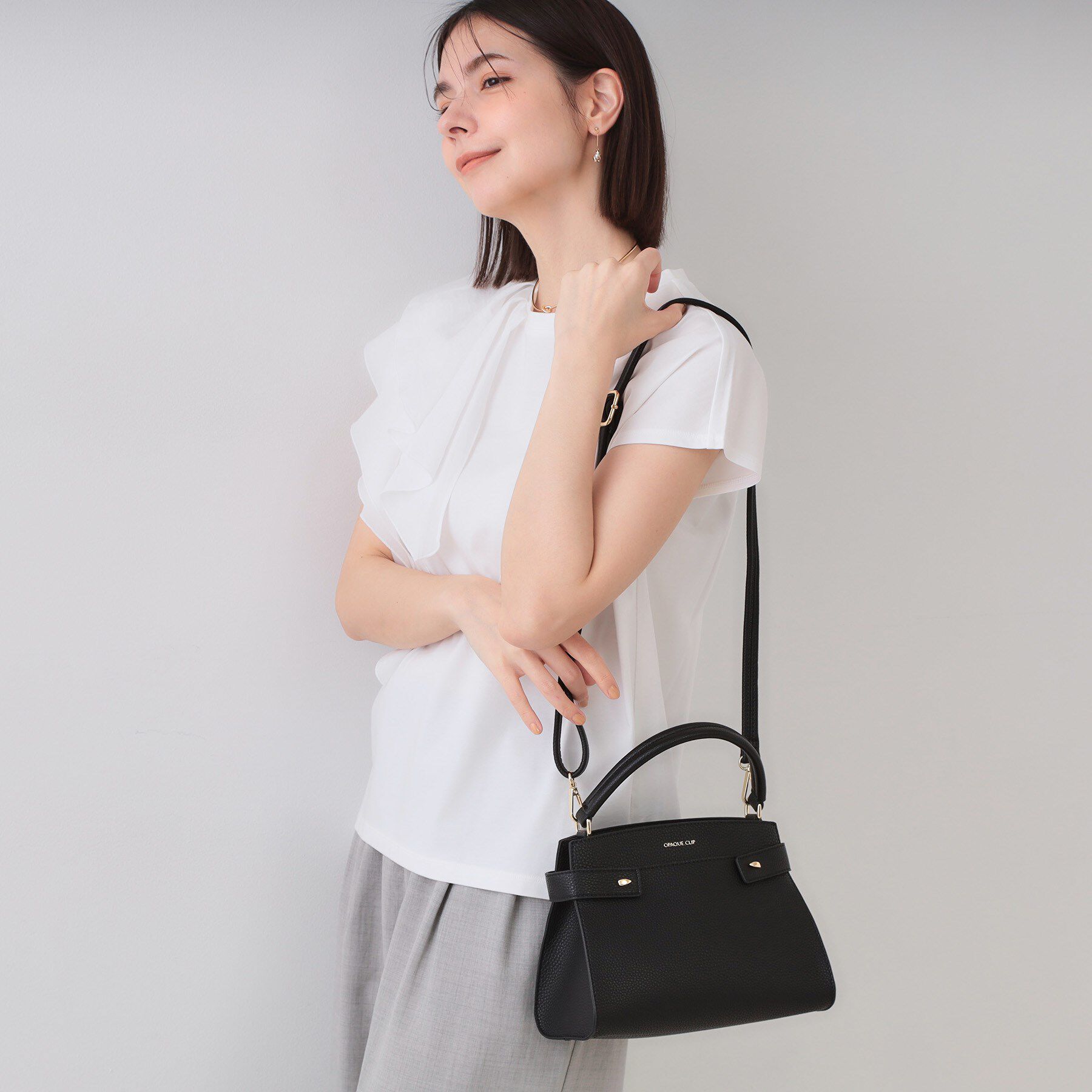 OPAQUE.CLIP「【軽量/2WAY】コメットデザインミニバッグ」|ショルダー・メッセンジャー|