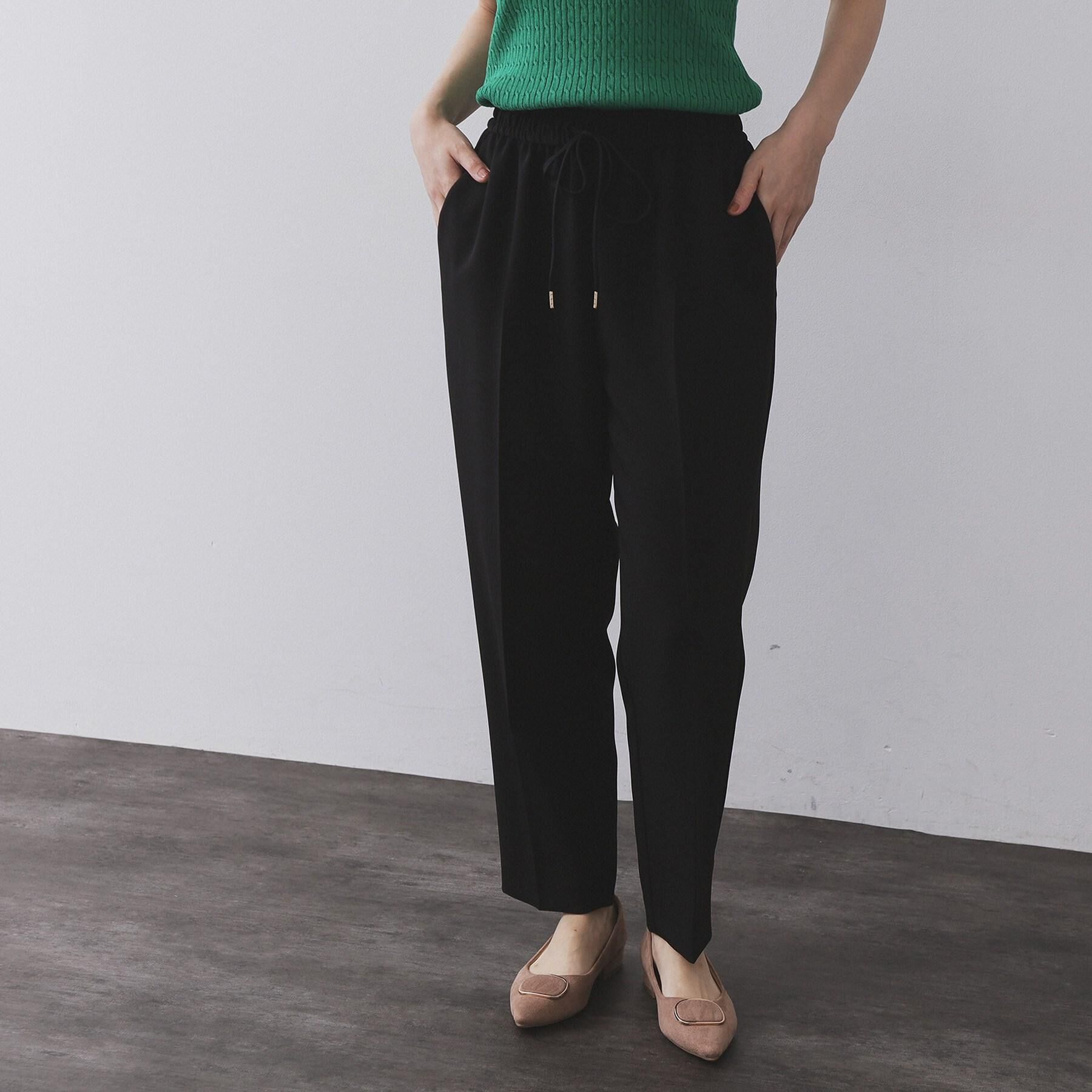 OPAQUE.CLIP「ストレッチ美脚イージーテーパードパンツ【防シワ/洗濯機洗い可】」|その他|