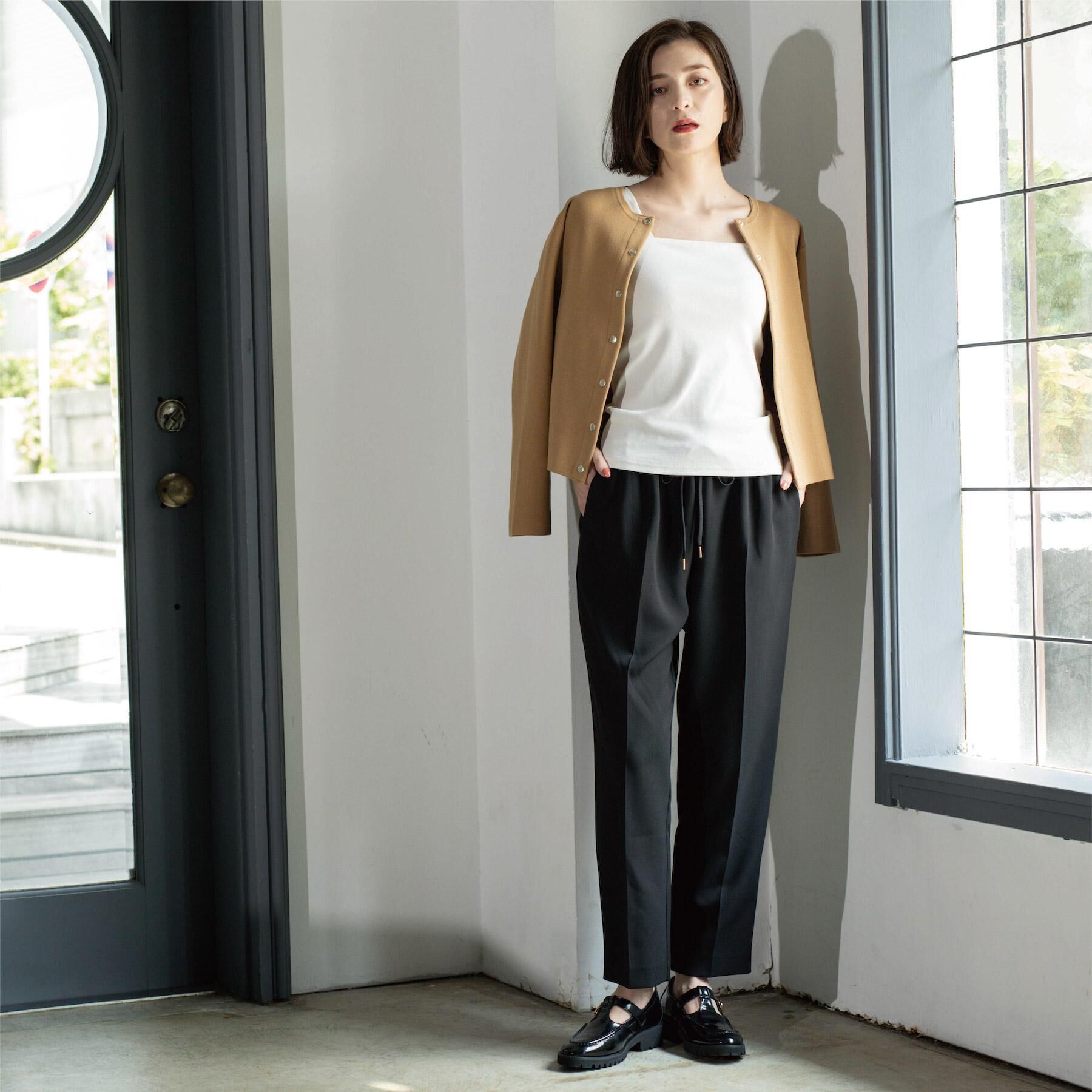 OPAQUE.CLIP「ストレッチ美脚イージーテーパードパンツ【防シワ/洗濯機洗い可】」|その他|