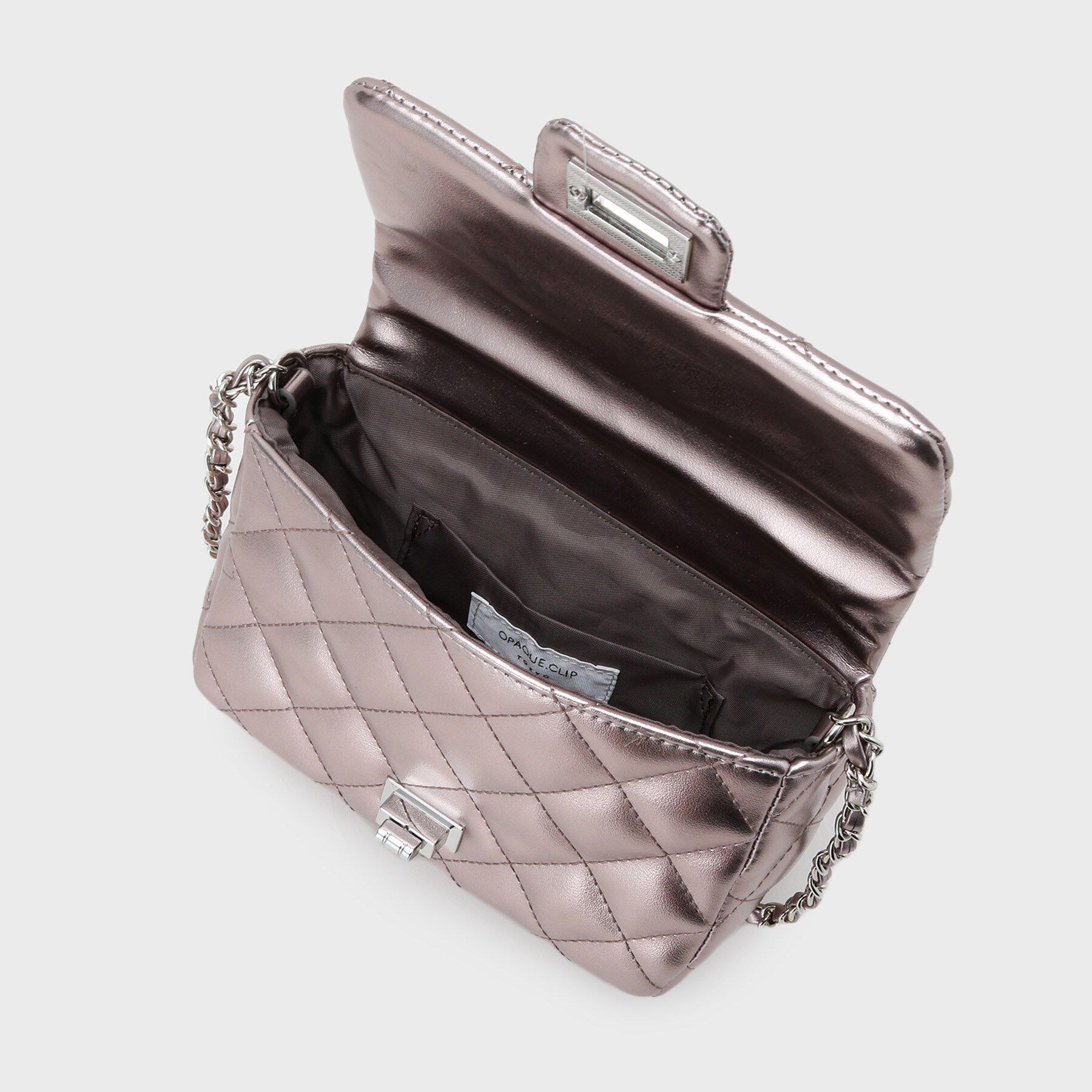 OPAQUE.CLIP「パフィーキルティングチェーンショルダーバッグ」|ショルダー・メッセンジャー|