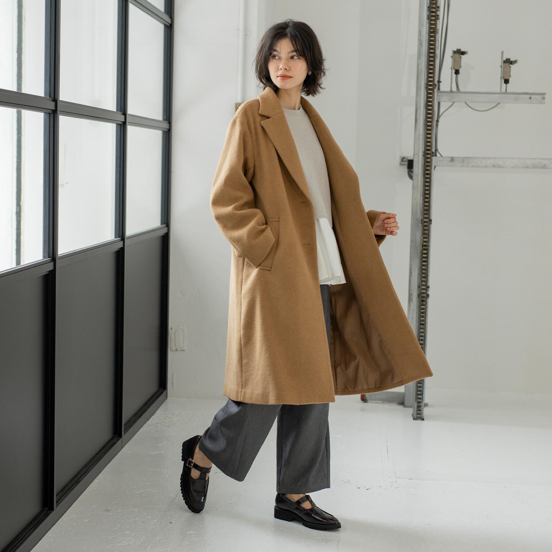 OPAQUE.CLIP「【軽量】Tストラップローファーシューズ」|その他|