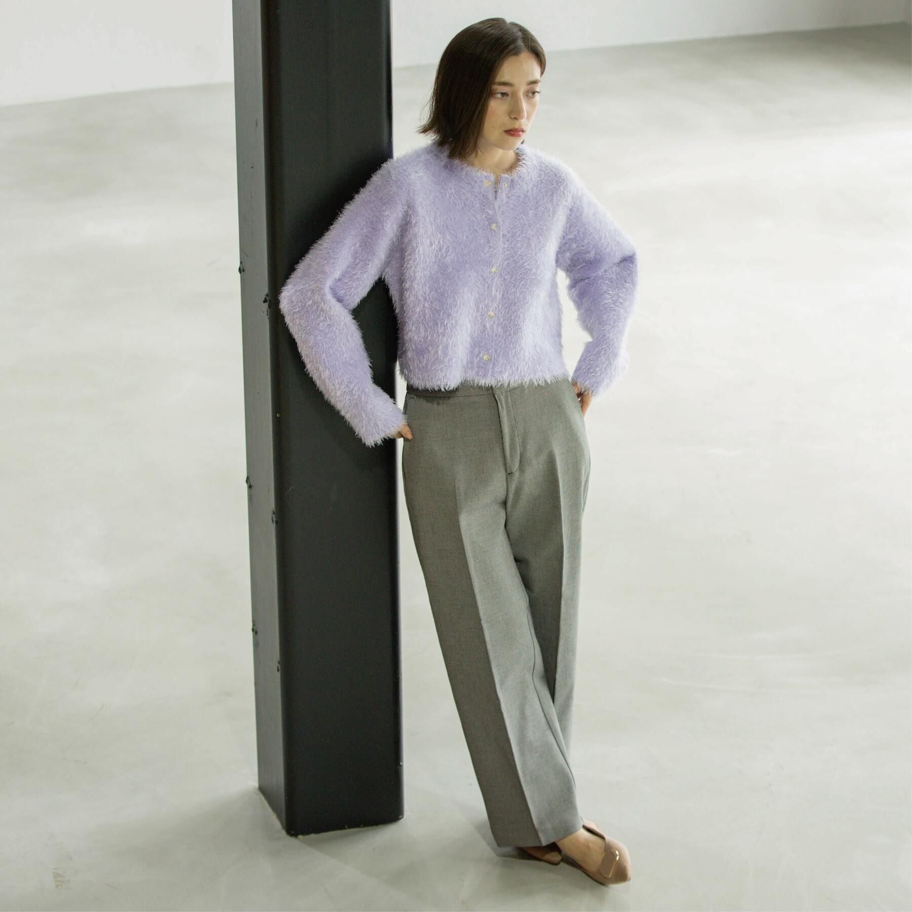 OPAQUE.CLIP「ウォームタッチ ワイドパンツ【洗濯機洗OK/ストレッチ】≪SS～LL≫」|その他|