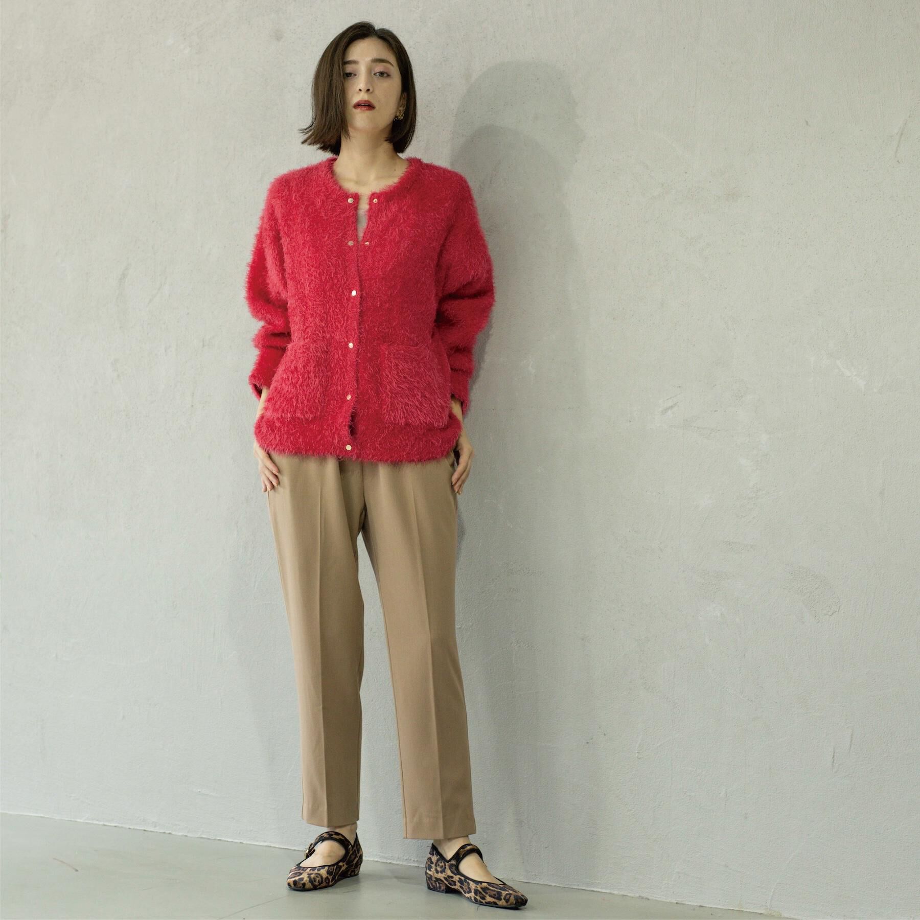 OPAQUE.CLIP「ウォームタッチ イージーテーパードパンツ【洗濯機洗OK/ストレッチ】≪SS～LL≫」|その他|