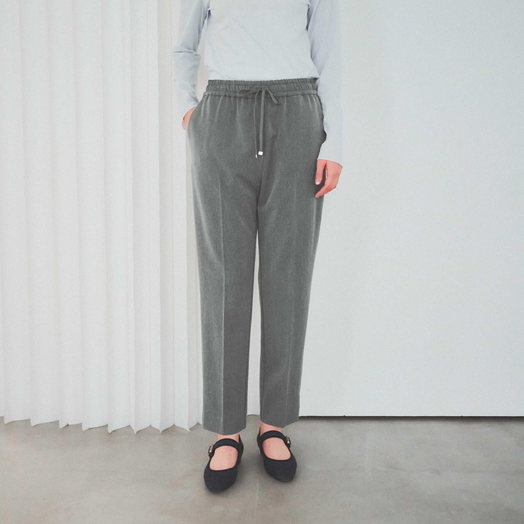 OPAQUE.CLIP「ウォームタッチ イージーテーパードパンツ【洗濯機洗OK/ストレッチ】≪SS～LL≫」|その他|