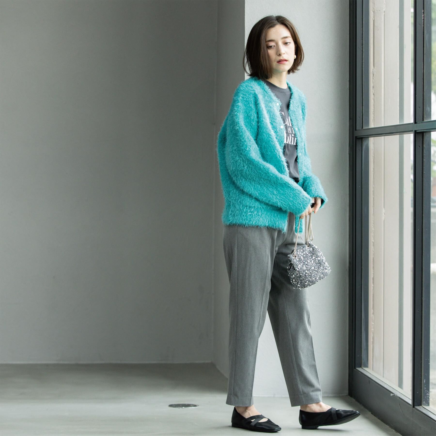 OPAQUE.CLIP「ウォームタッチ イージーテーパードパンツ【洗濯機洗OK/ストレッチ】≪SS～LL≫」|その他|