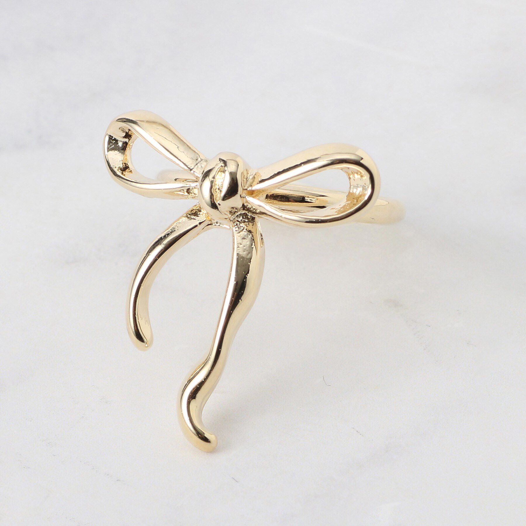 Couture broach「リボンモチーフリング」|リング|