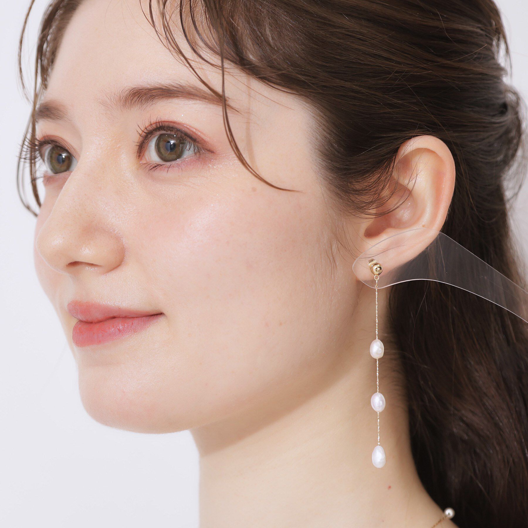 Couture broach「淡水パールピアス」|ピアス|