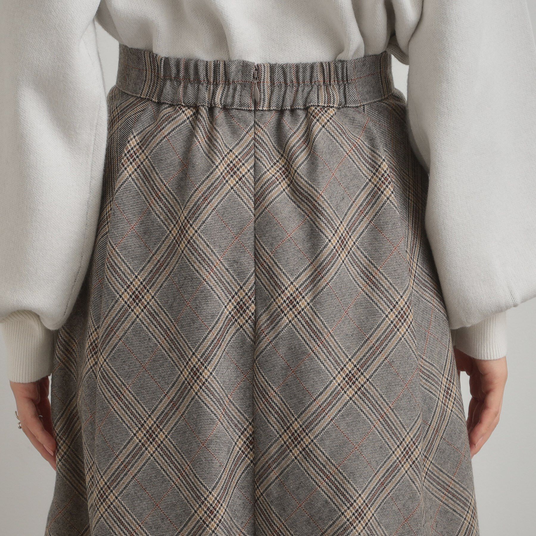 Couture broach「【通勤・大人可愛い】TRチェックスカート」|スカート|