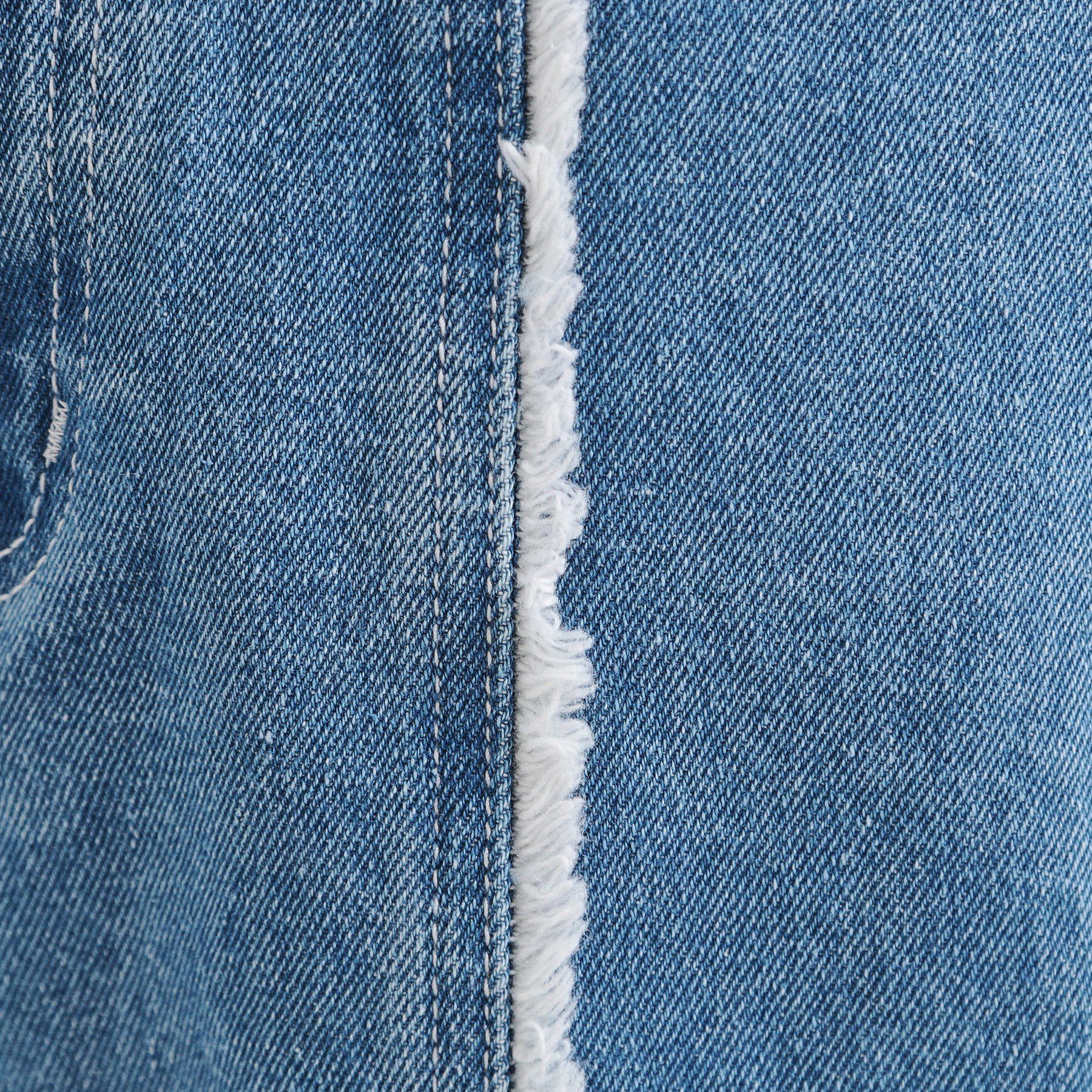 PINK-latte「センターフリンジデニムパンツ」|その他|