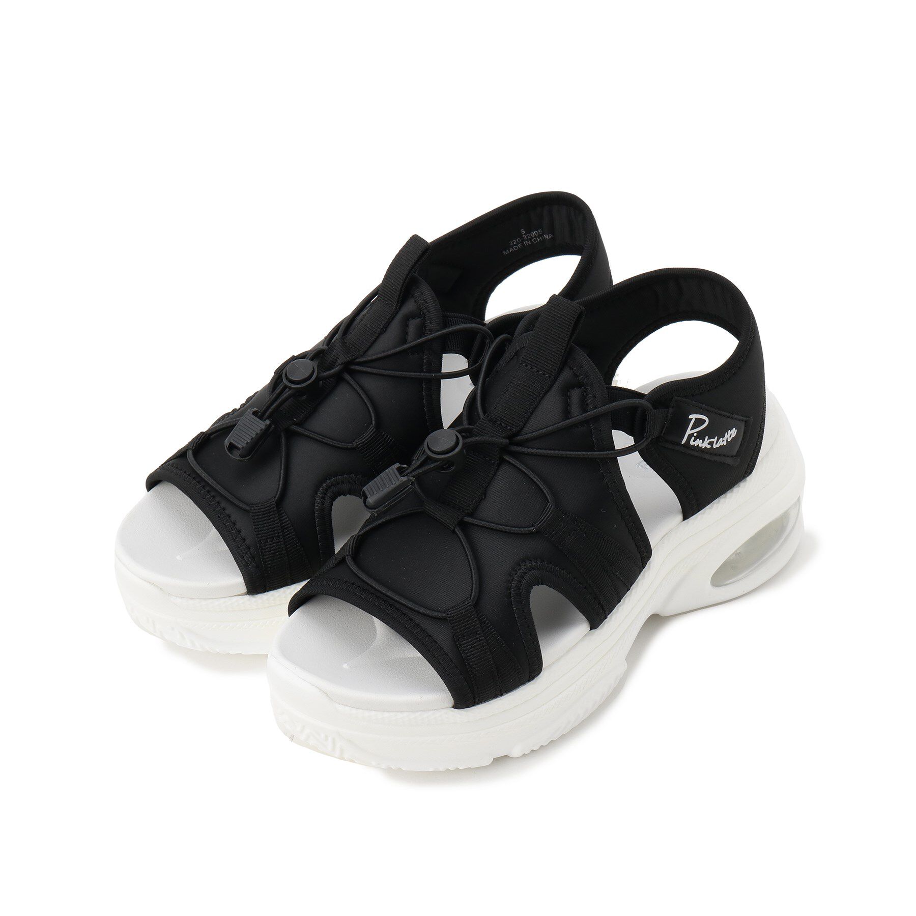 PINK-latte「エアー入りサンダル」|サンダル|