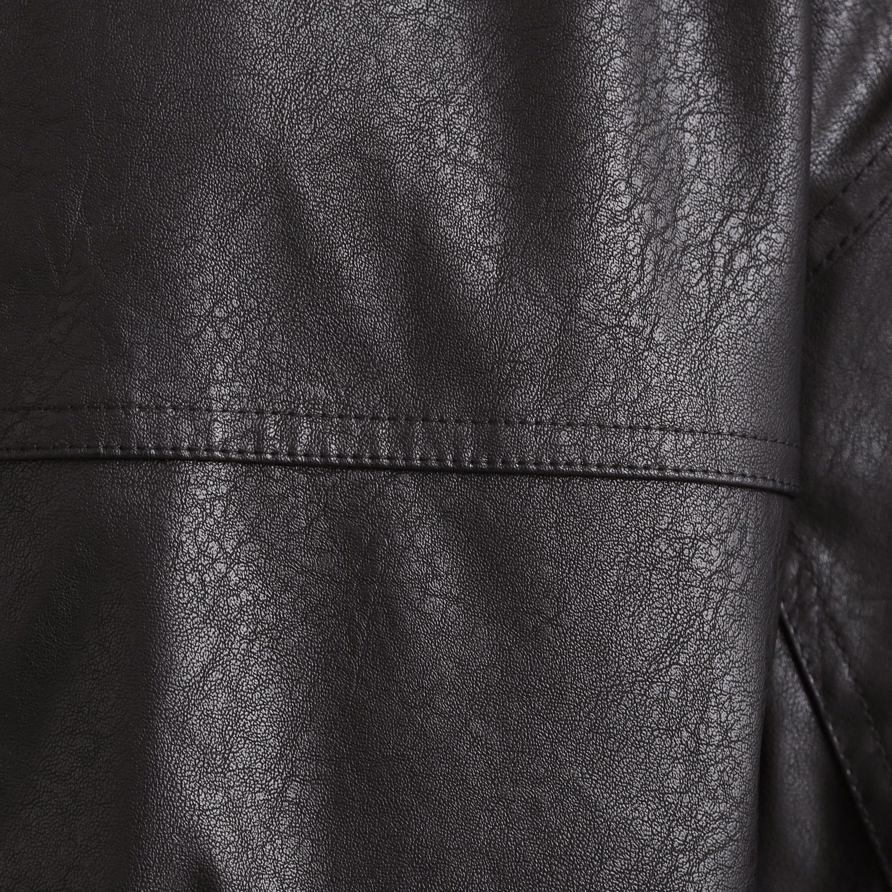 PINK-latte「合成皮革ブルゾン」|ブルゾン・スタジャン|