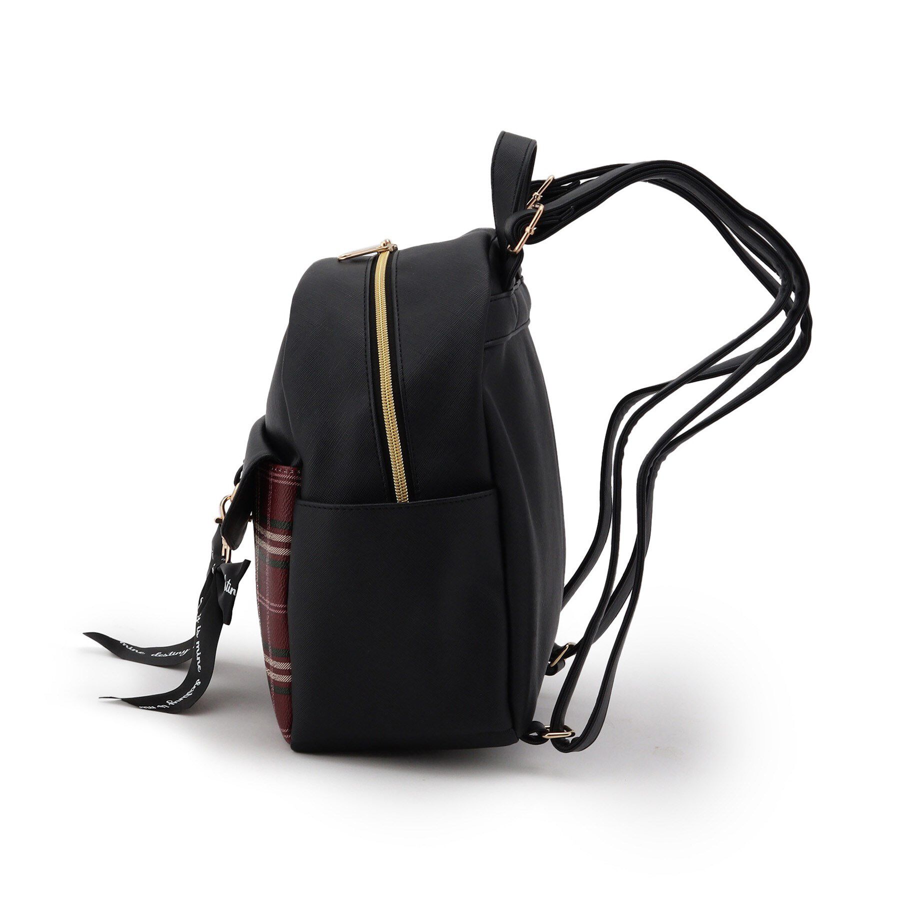 PINK-latte「フラップチェックミニリュック」|リュック|