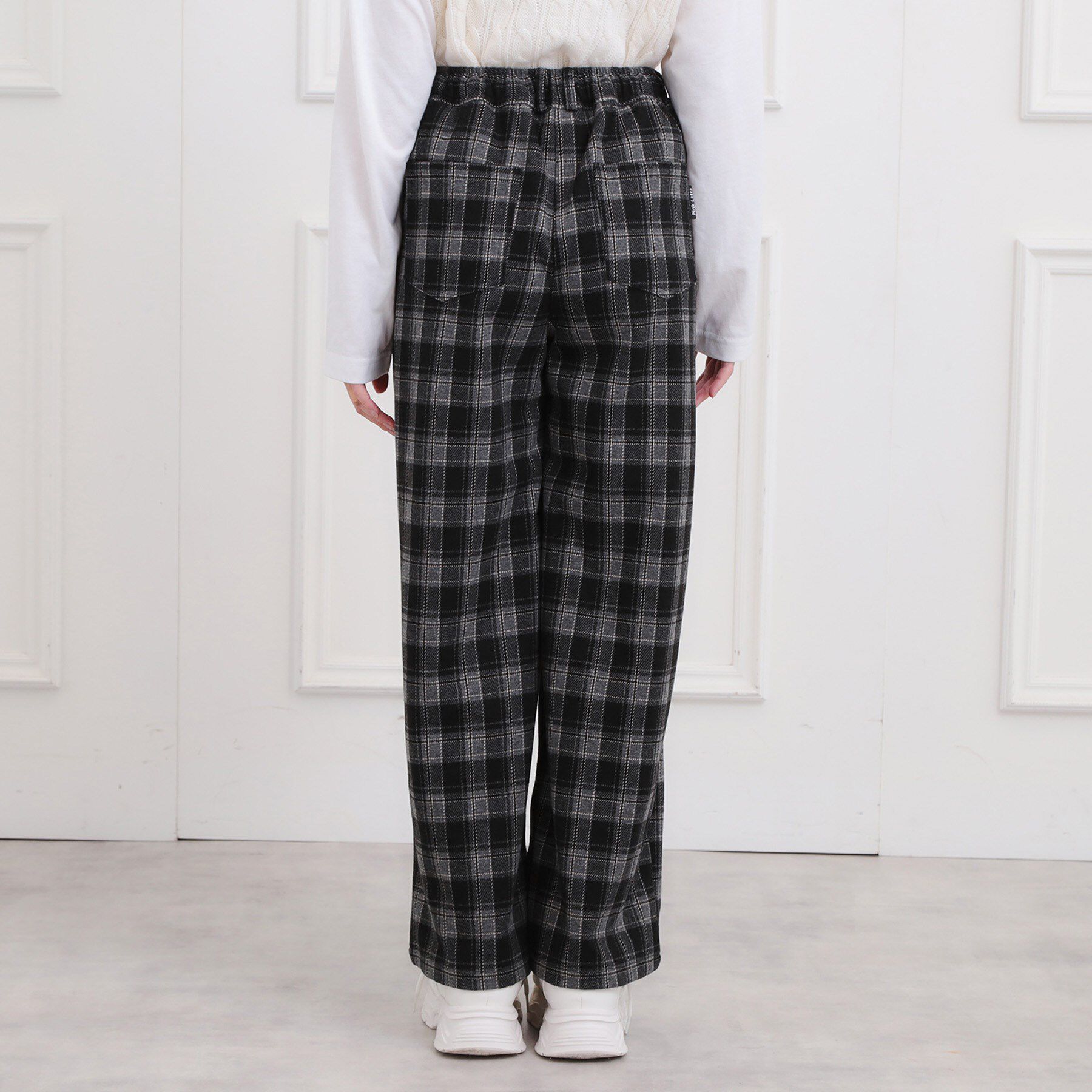 PINK-latte「裏起毛イージーロングパンツ」|その他|