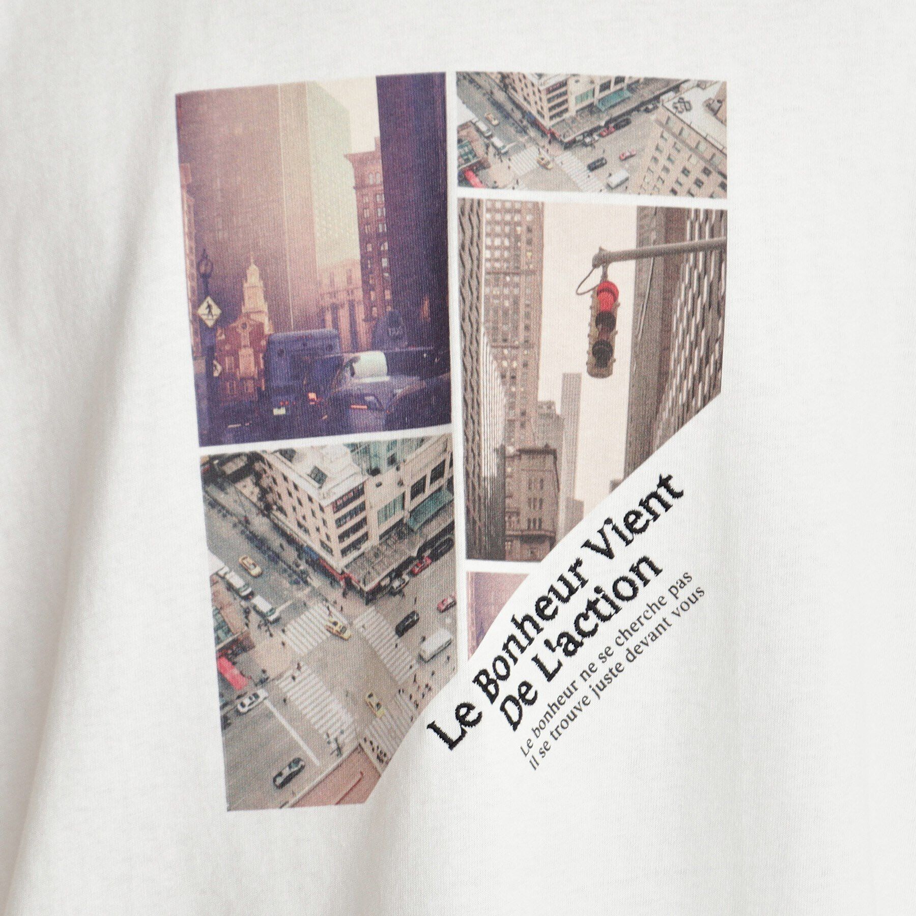 THE SHOP TK「【6色展開】Parisフォト／ロゴ長袖Tシャツ」|Tシャツ・カットソー|