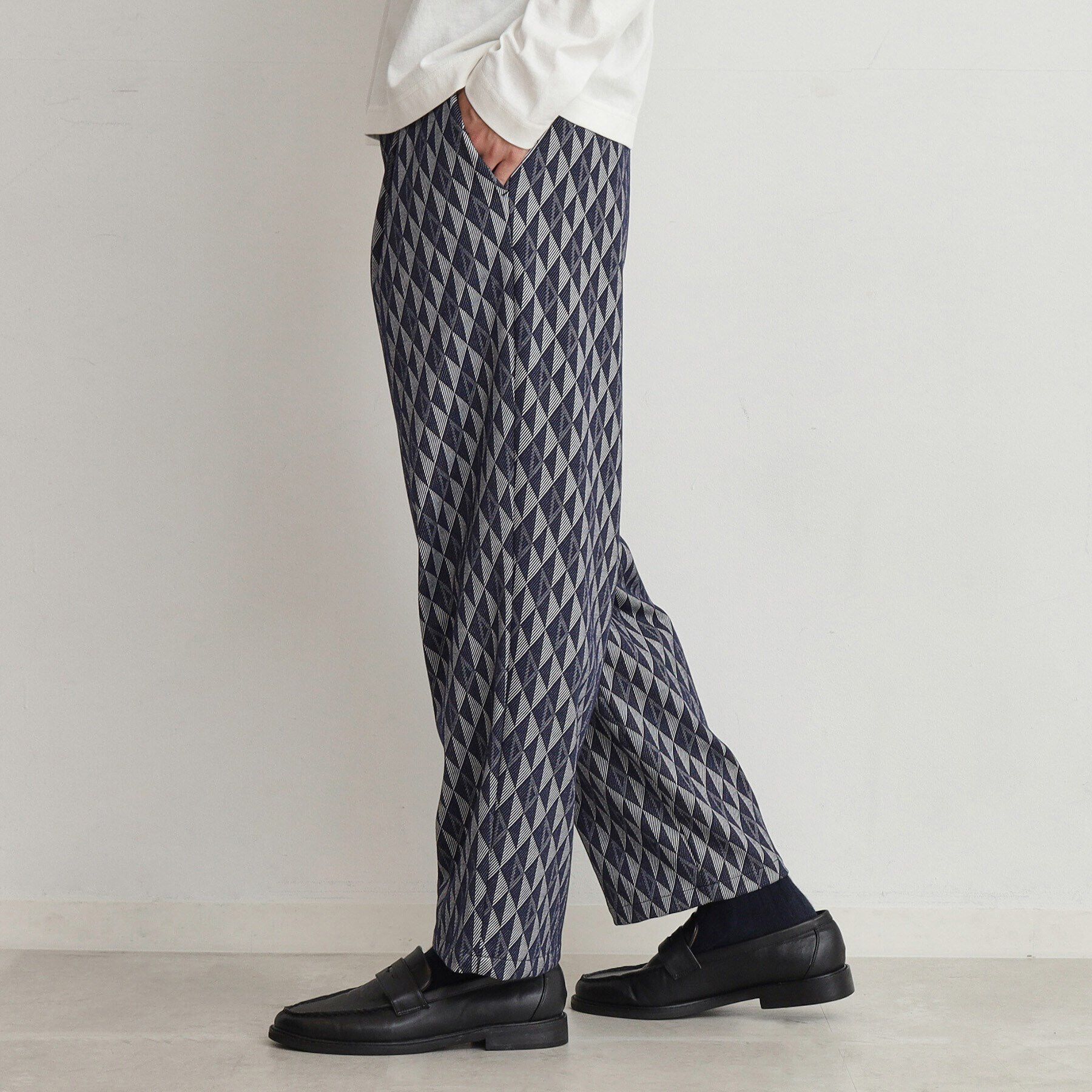 THE SHOP TK「【ヒルナンデス！で紹介】総柄ジャカードイージーパンツ」|その他|