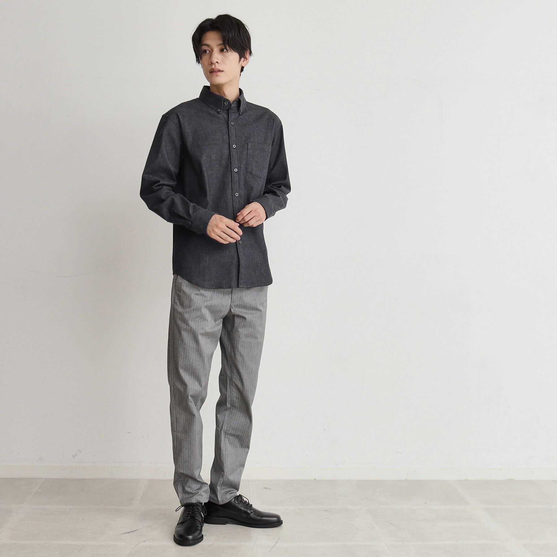 THE SHOP TK「【色落ちしにくい】エバーデニムシャツ」|シャツ・ブラウス|