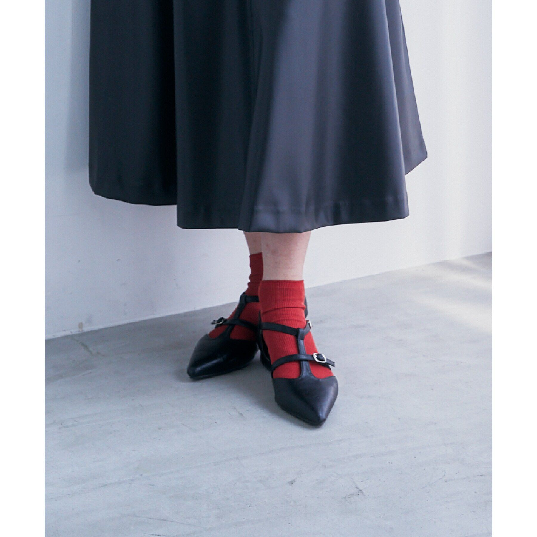 THE SHOP TK「【＠BAILA掲載】ダブルストラップパンプス」|パンプス|