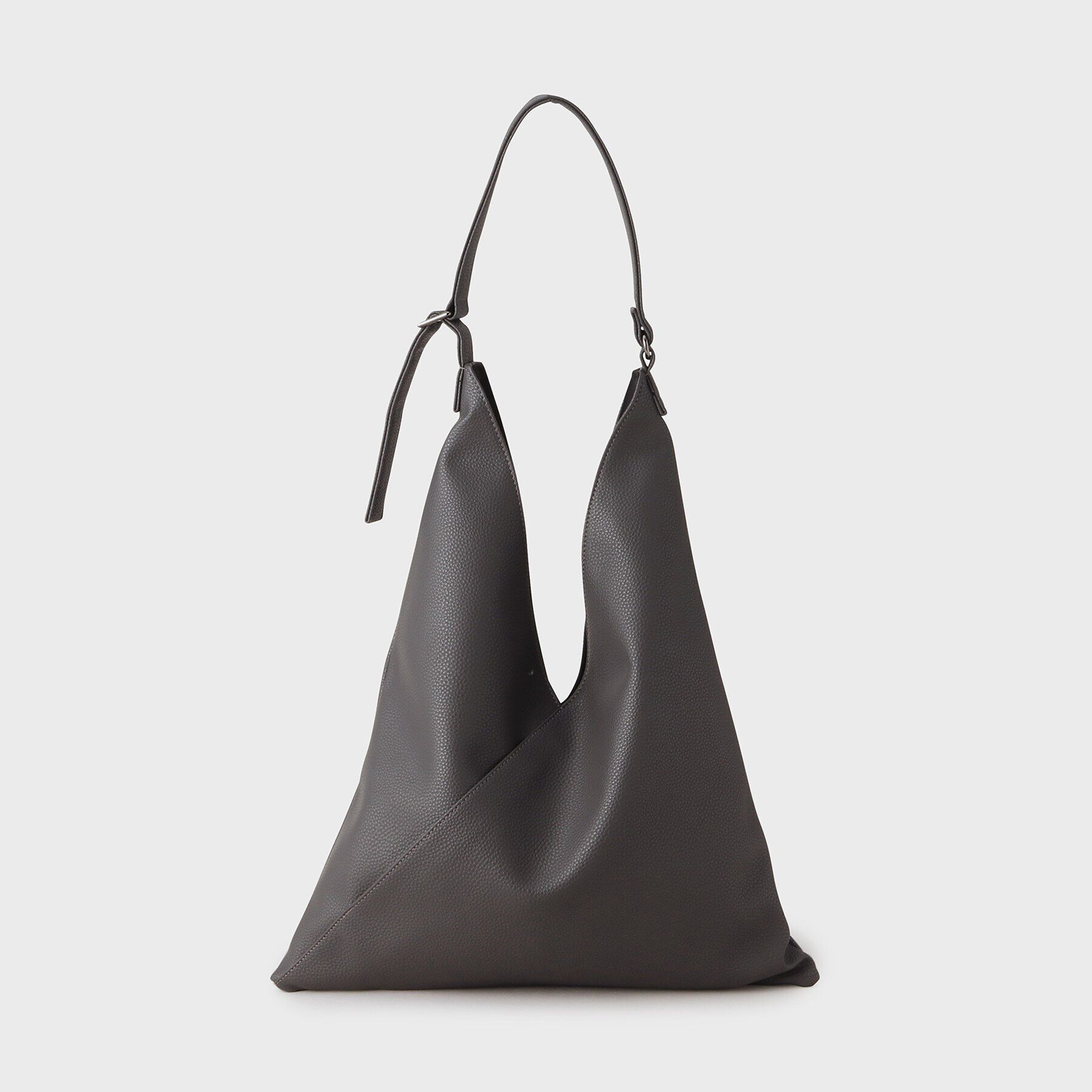 THE SHOP TK「シュリンクトライアングルバッグ」|トートバッグ|ｸﾞﾚｰ(012)