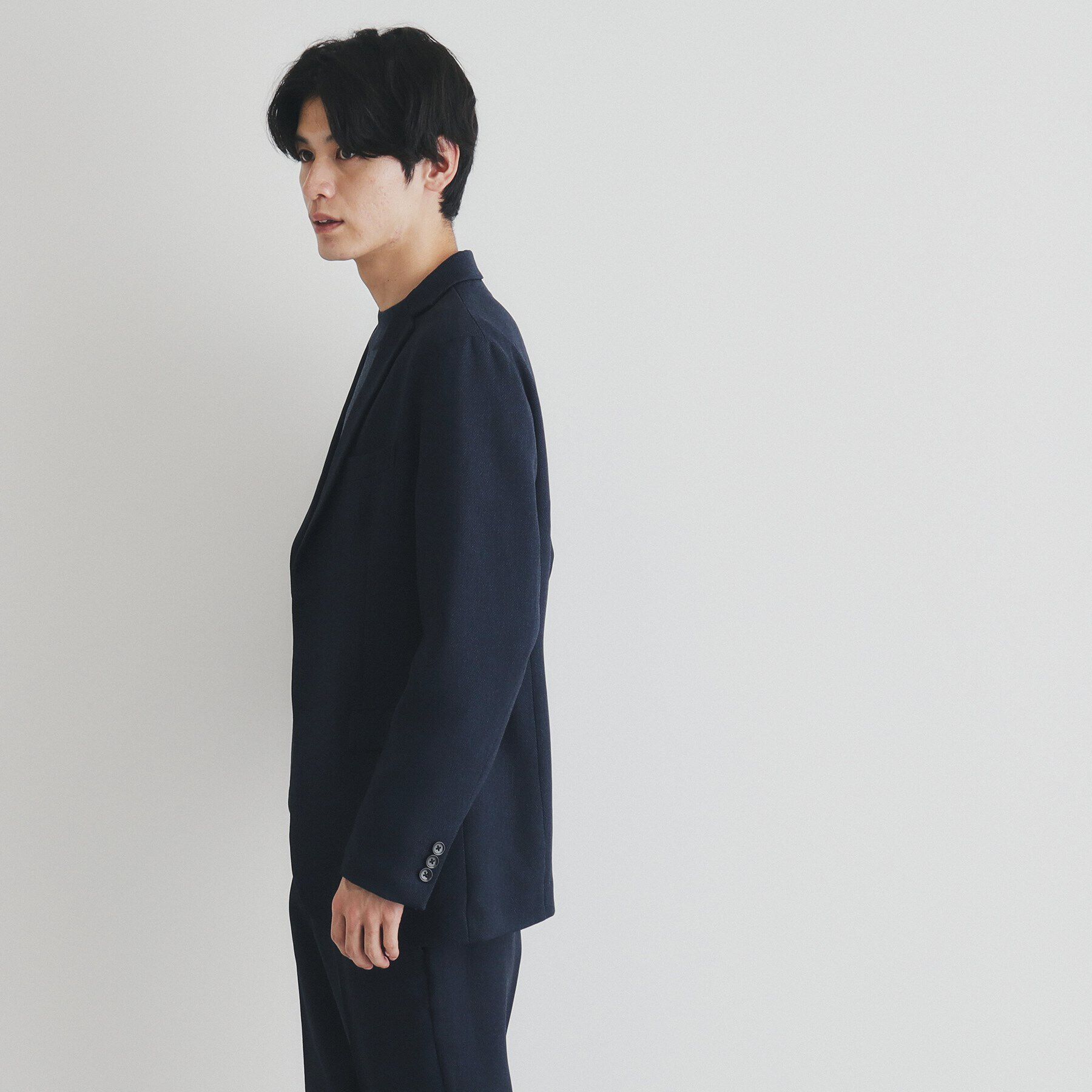 THE SHOP TK「バーズアイジャケット【セットアップ可/ビジネス対応】」|テーラードジャケット|