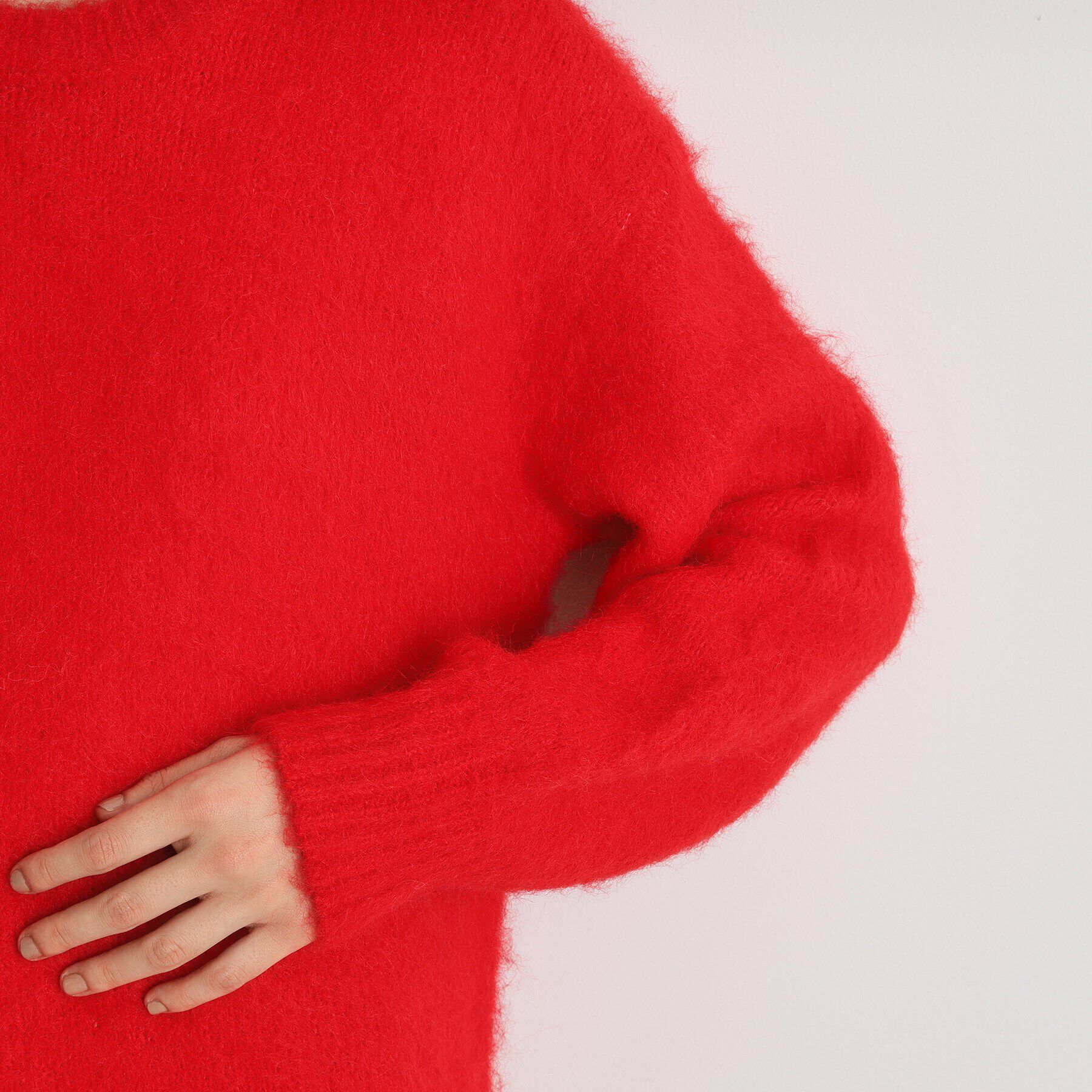 THE SHOP TK「ソフトシャギーヤーンプルオーバー」|ニット・セーター|