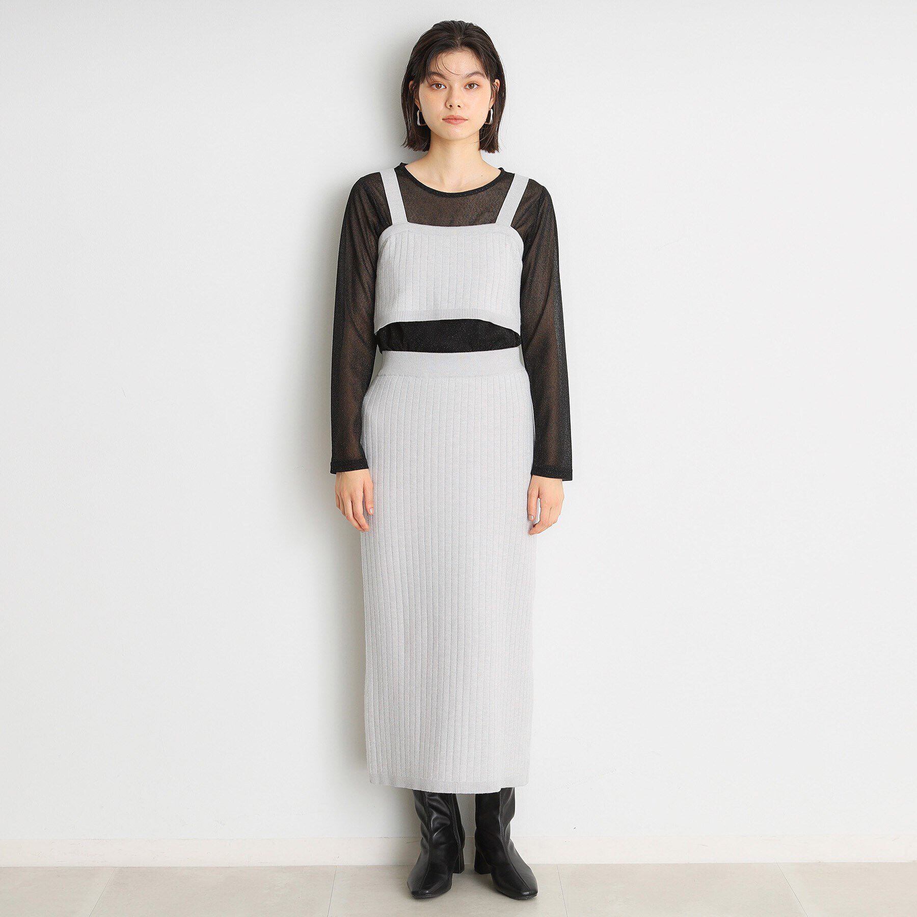 THE SHOP TK「【リバーシブル】ビスチェ＋ナロースカ―トセットアイテム」|スーツ|