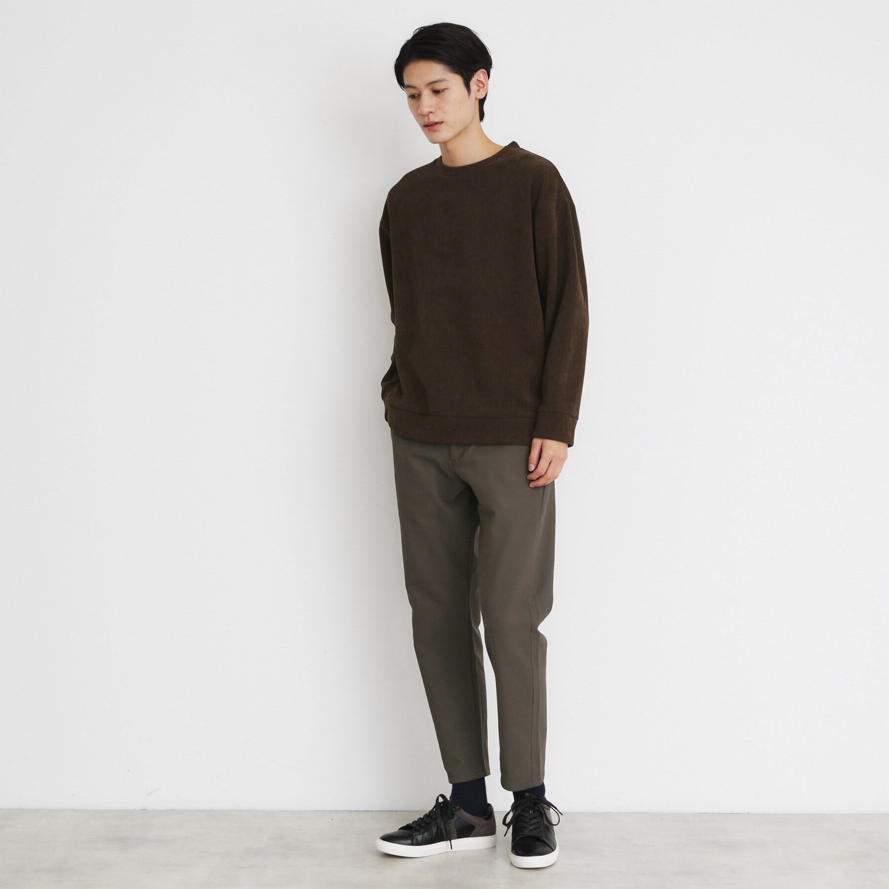 THE SHOP TK「ジャカードモールボアプルオーバー」|Tシャツ・カットソー|