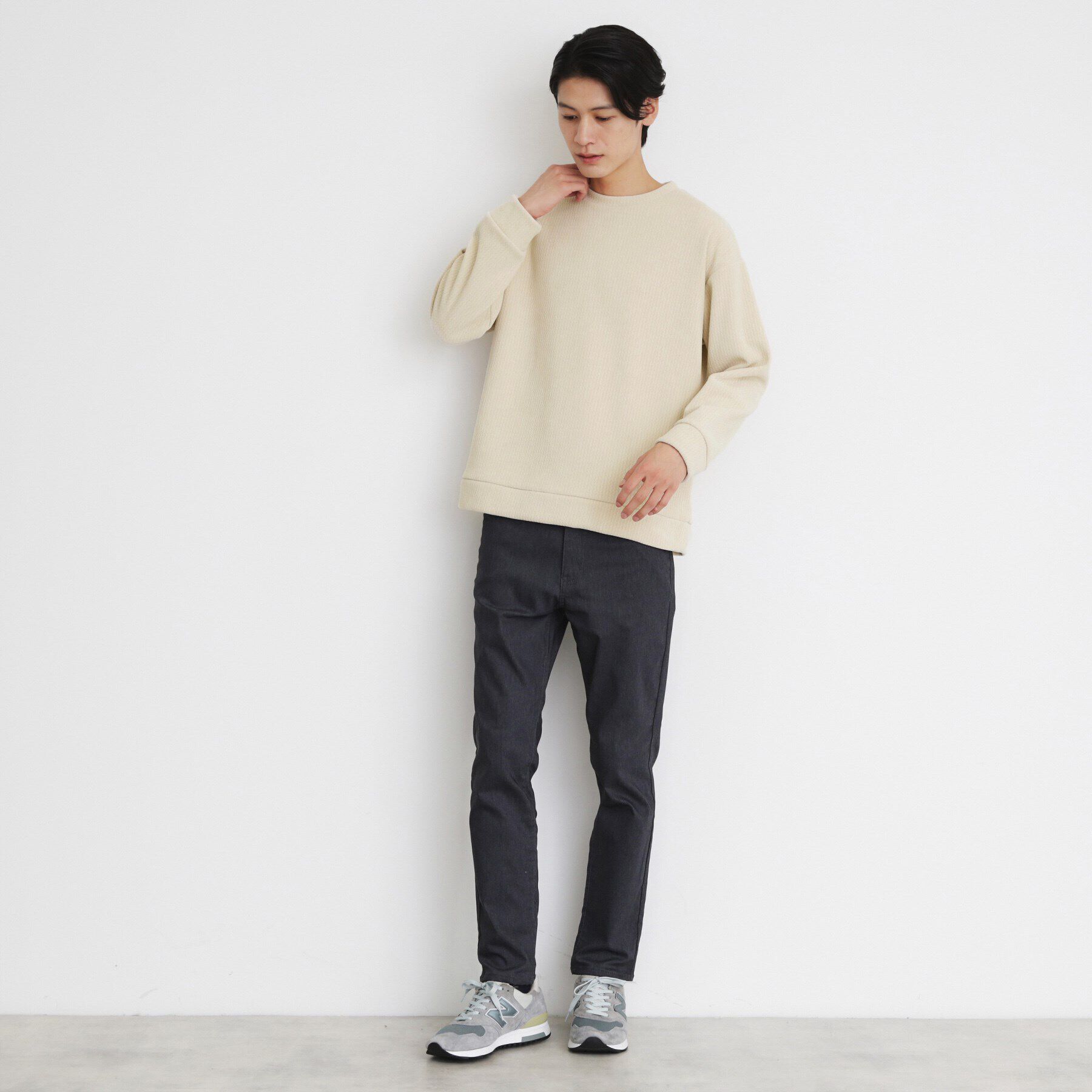 THE SHOP TK「ジャカードモールボアプルオーバー」|Tシャツ・カットソー|