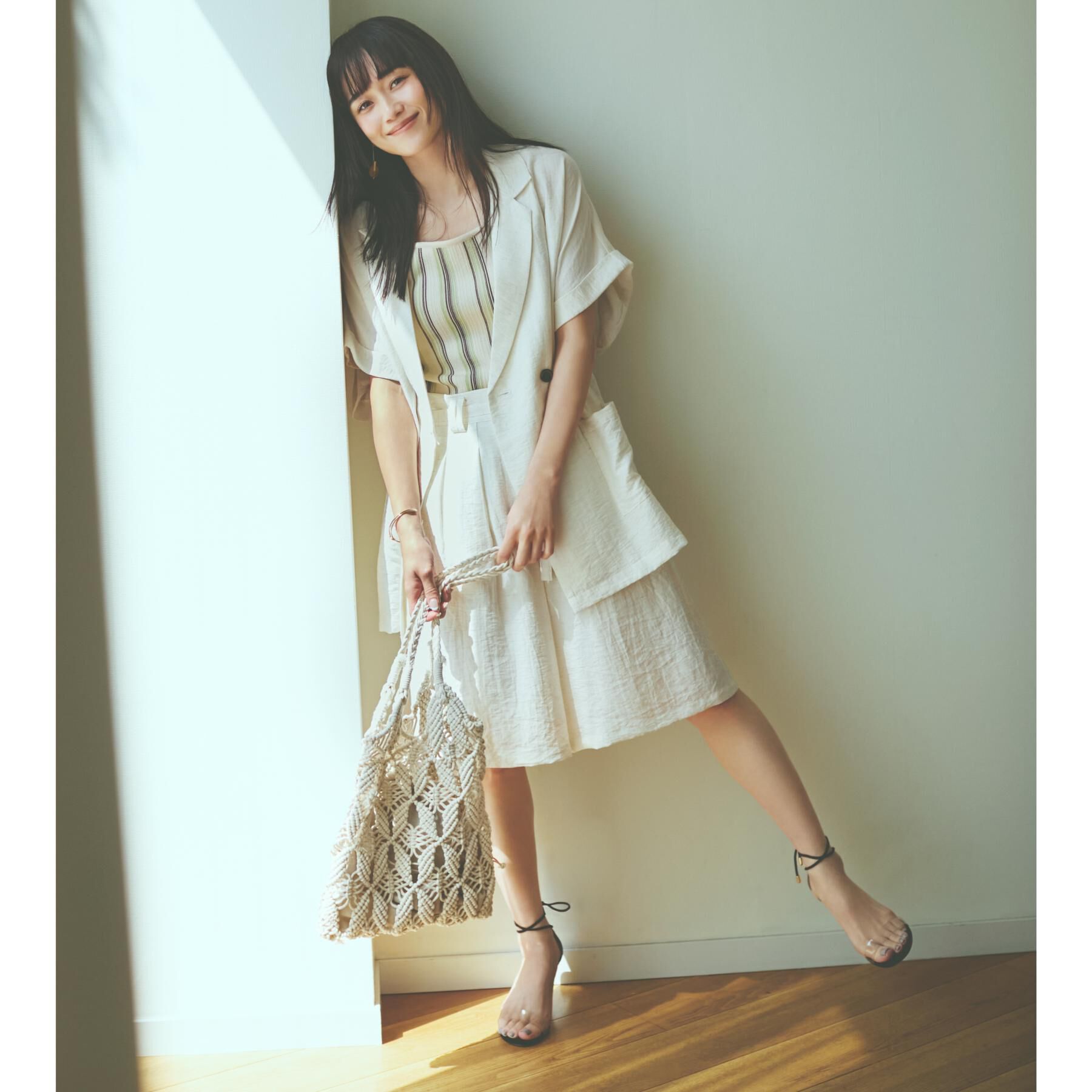 THE SHOP TK「リネン混ハーフパンツ【洗える/セットアップ可】」|その他|