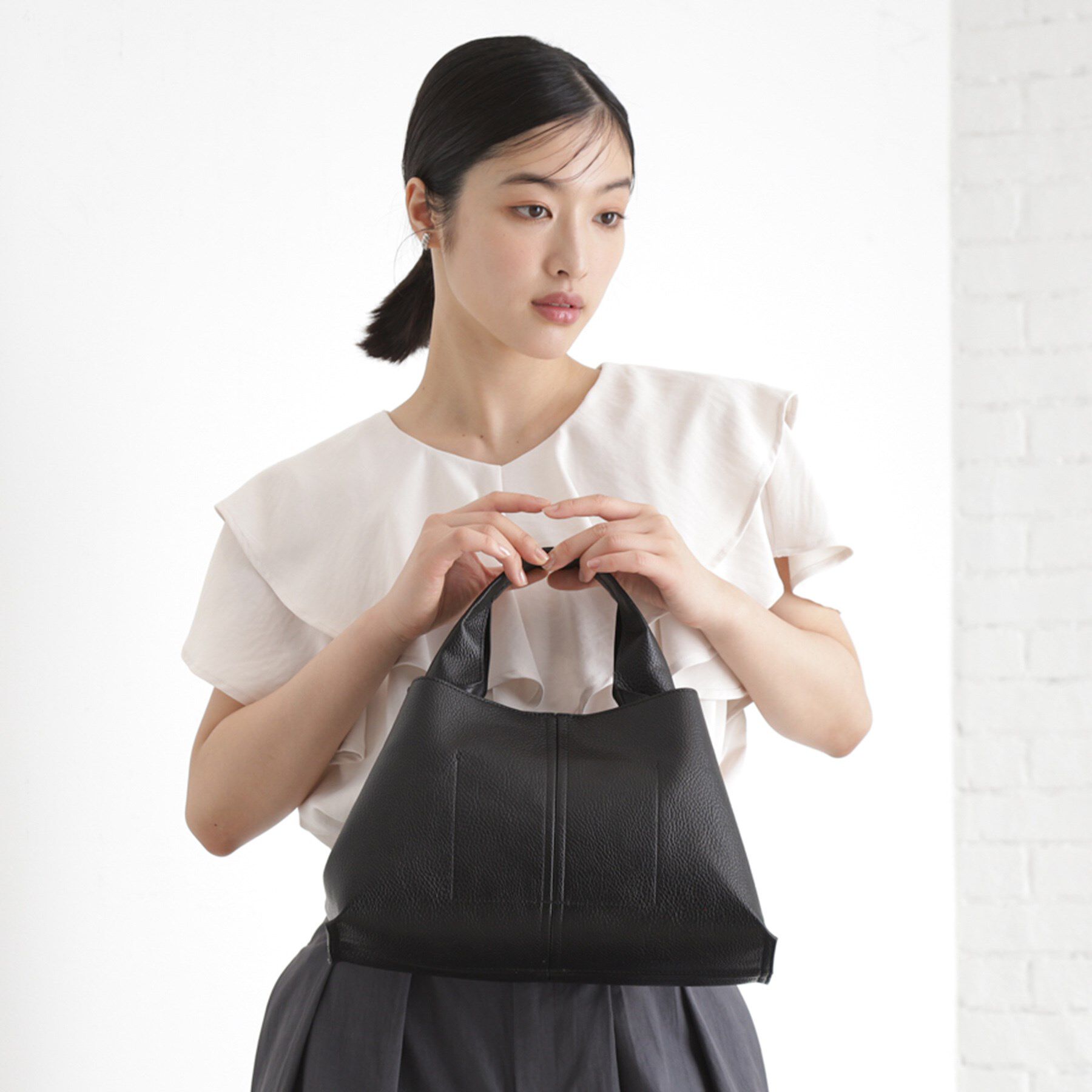 THE SHOP TK「ワンハンドルバッグ【2WAY】」|ショルダー・メッセンジャー|