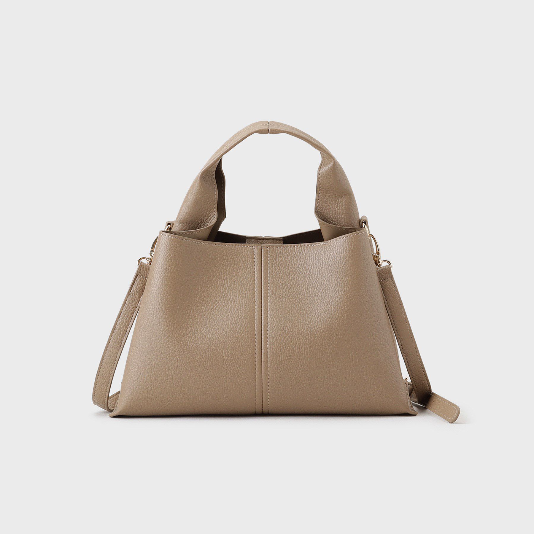 THE SHOP TK「ワンハンドルバッグ【2WAY】」|ショルダー・メッセンジャー|モカブラウン(042